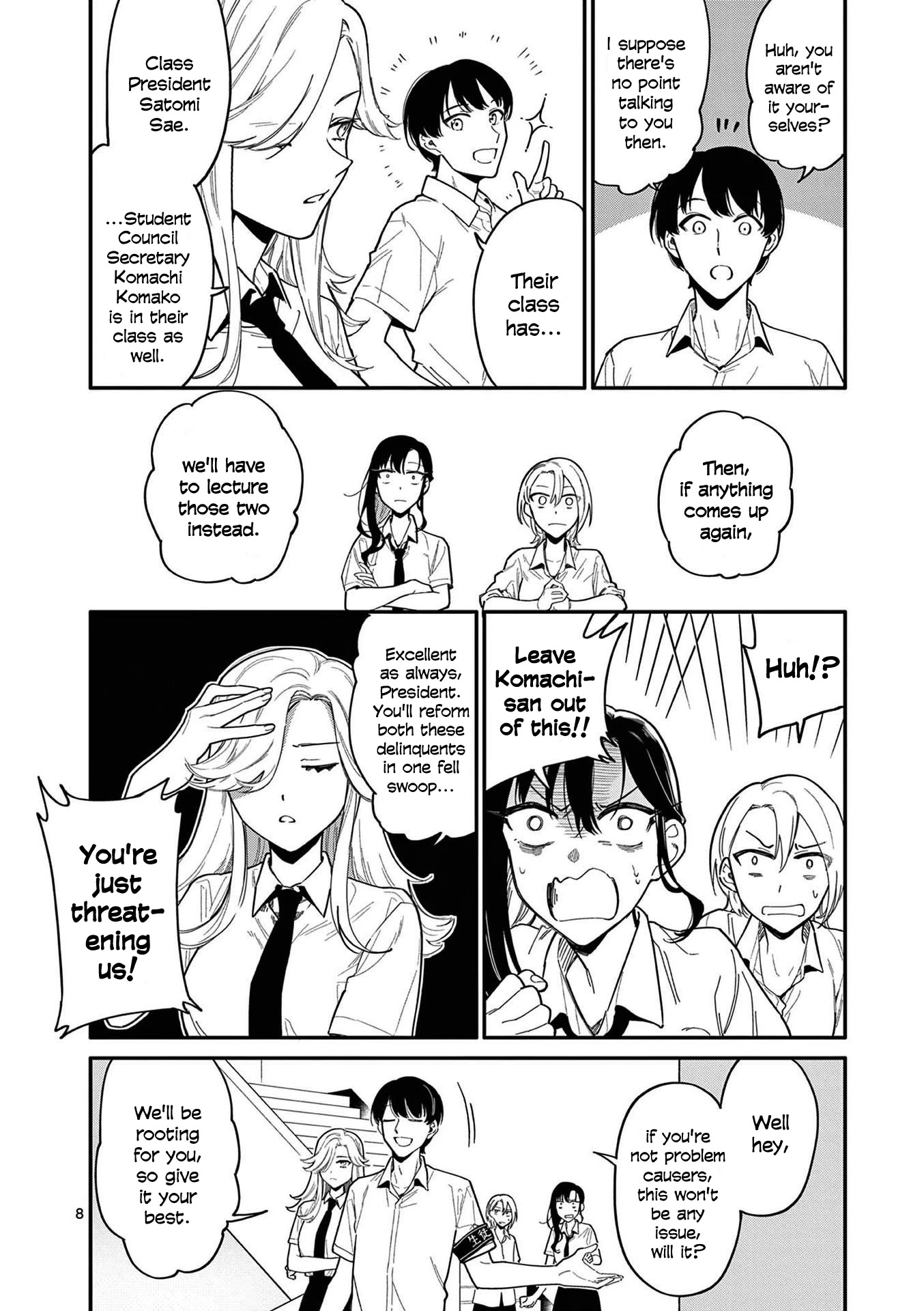 Liar Satsuki Can See Death Chapter 25 page 8 - Chapter 25: Partners