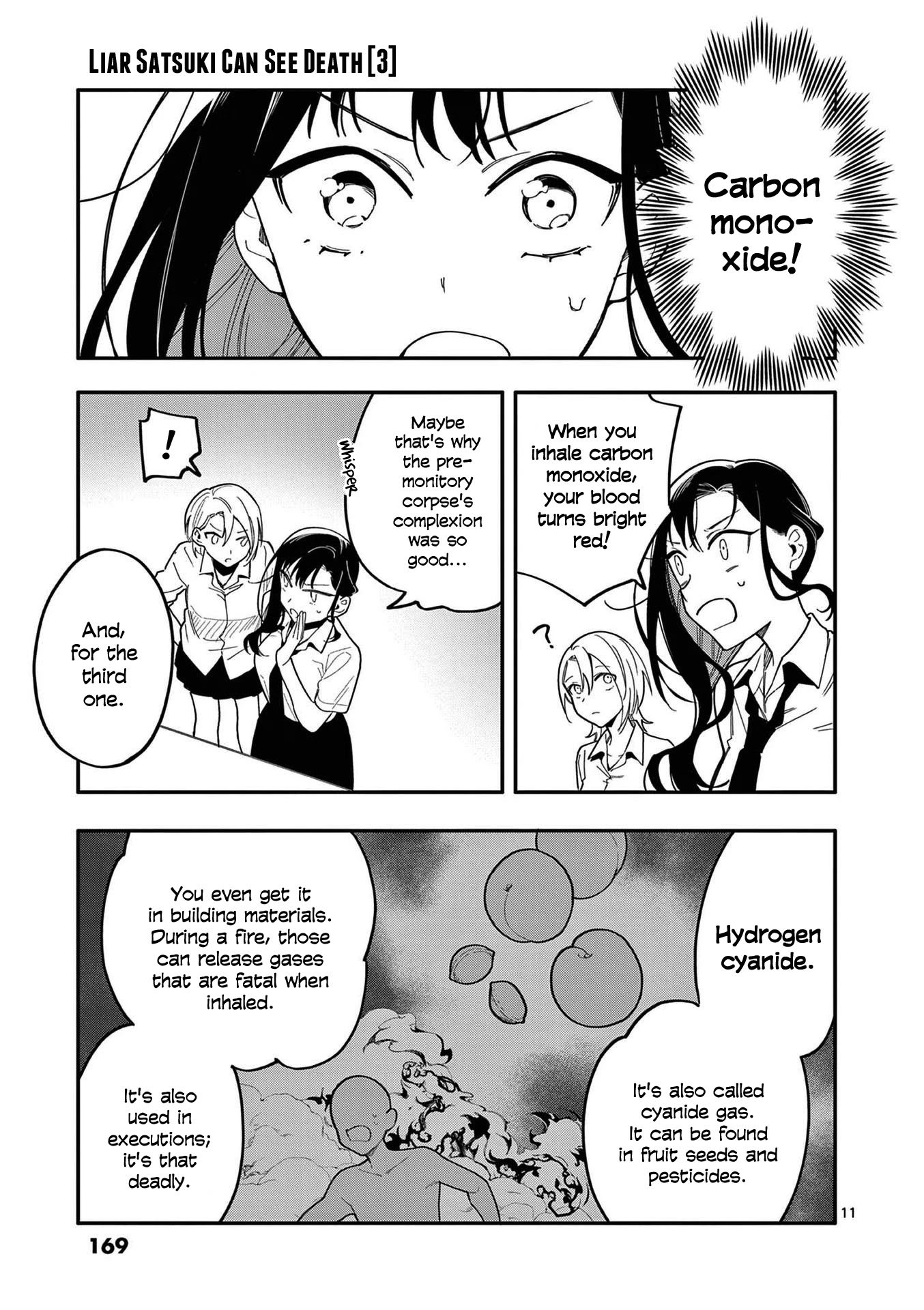 Liar Satsuki Can See Death Chapter 27 page 11 - Chapter 27: Surveillance