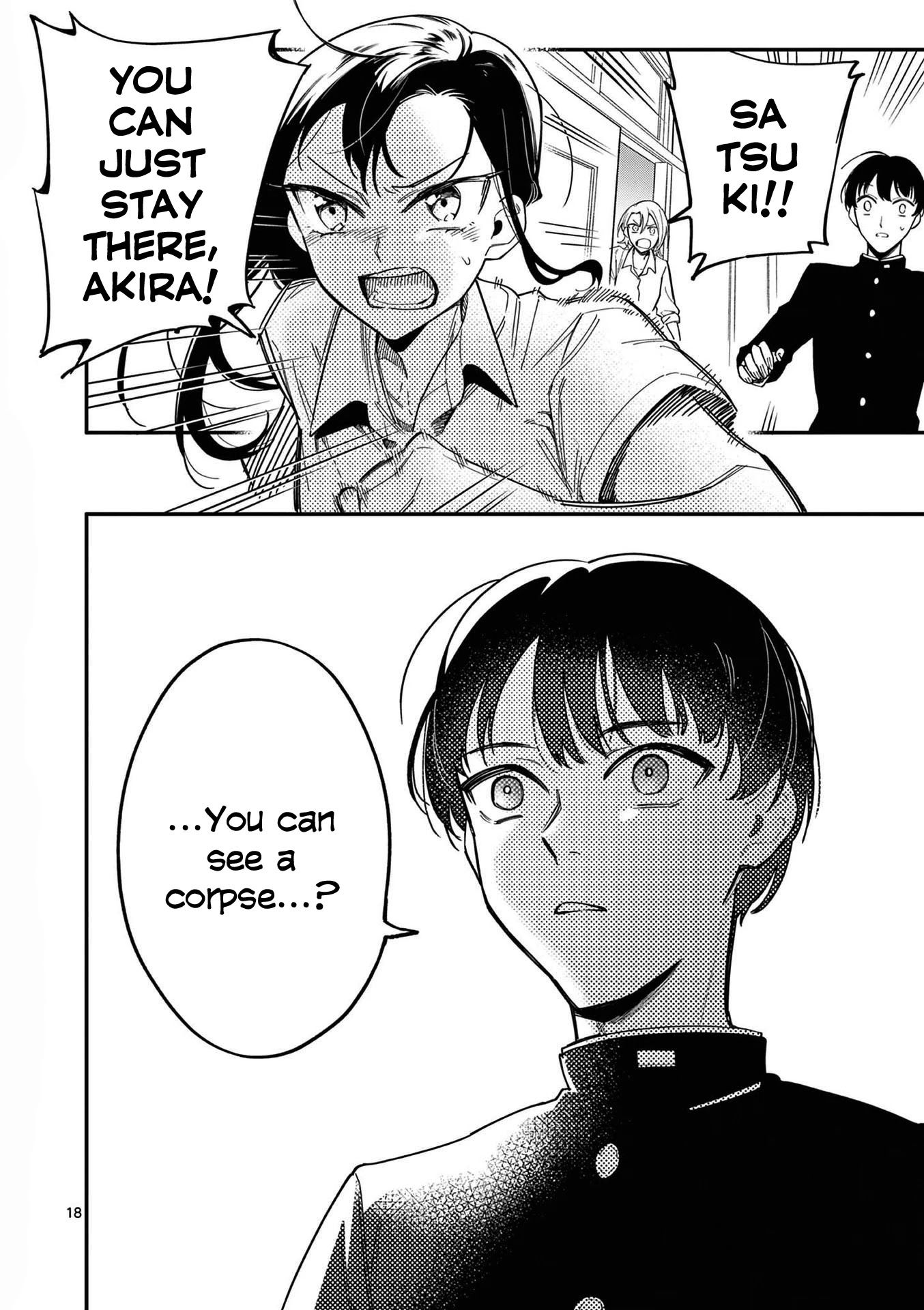 Liar Satsuki Can See Death Chapter 27 page 18 - Chapter 27: Surveillance