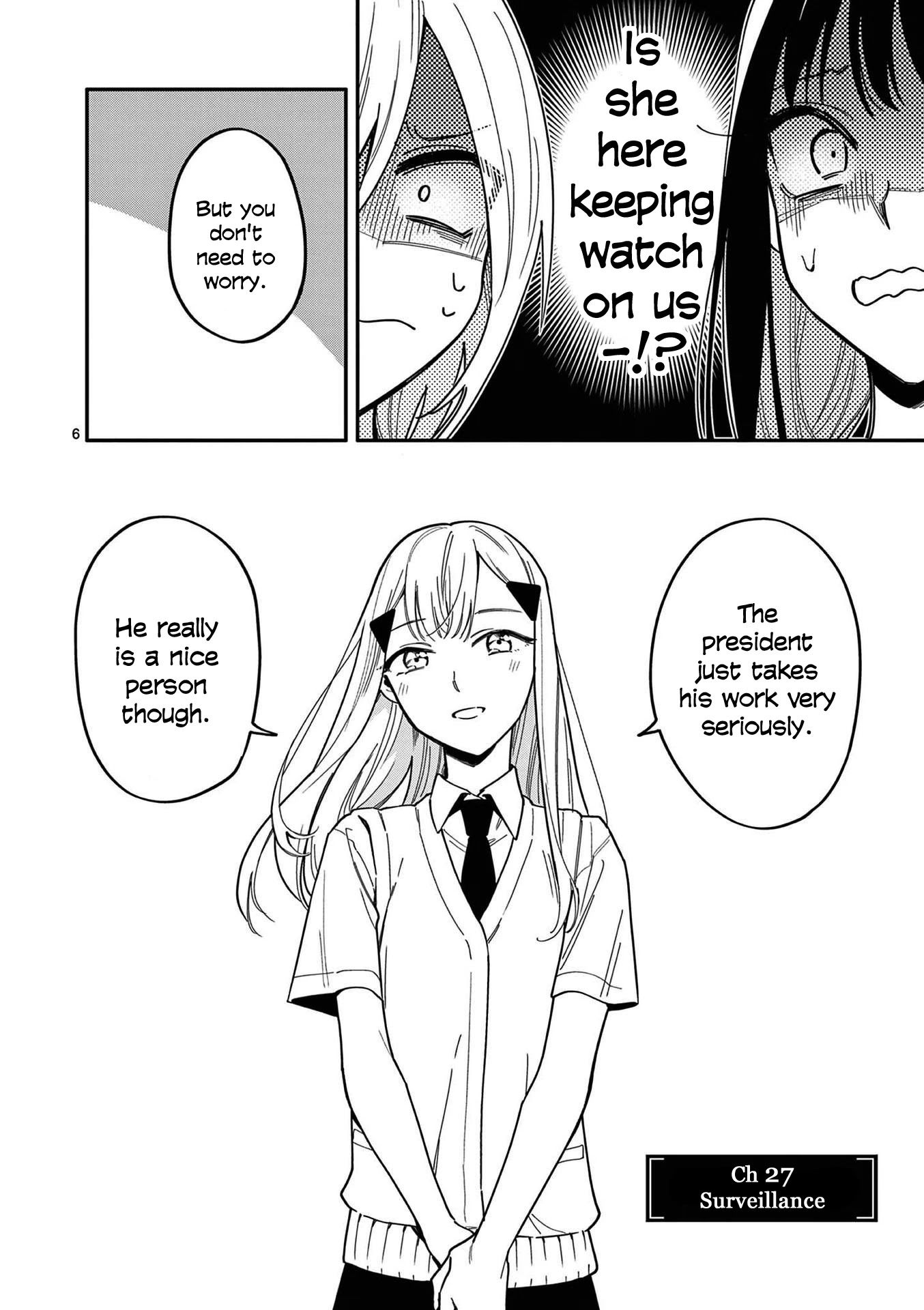 Liar Satsuki Can See Death Chapter 27 page 6 - Chapter 27: Surveillance