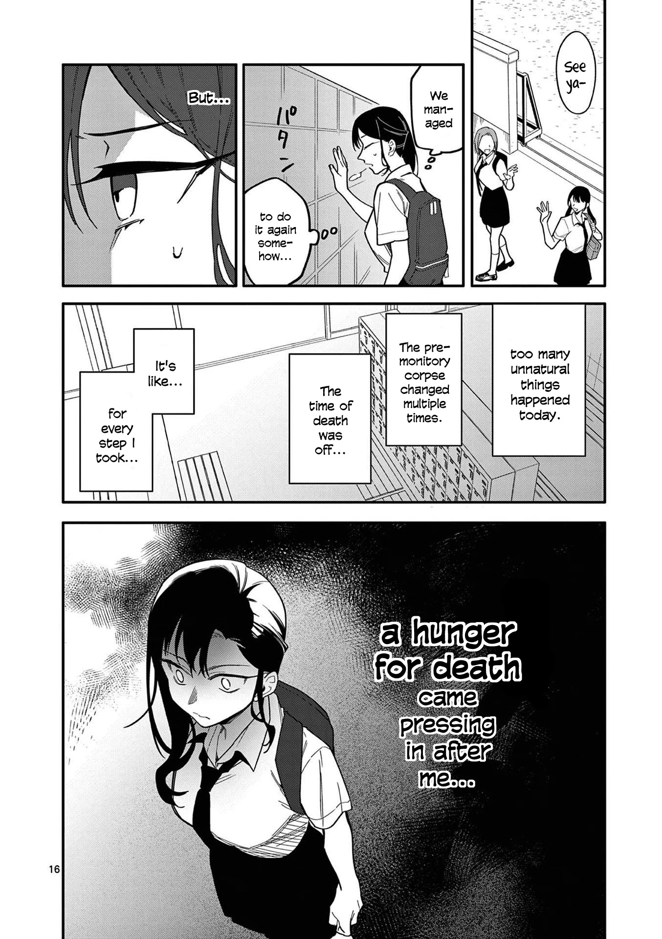 Liar Satsuki Can See Death Chapter 28 page 16 - Chapter 28: Commendation