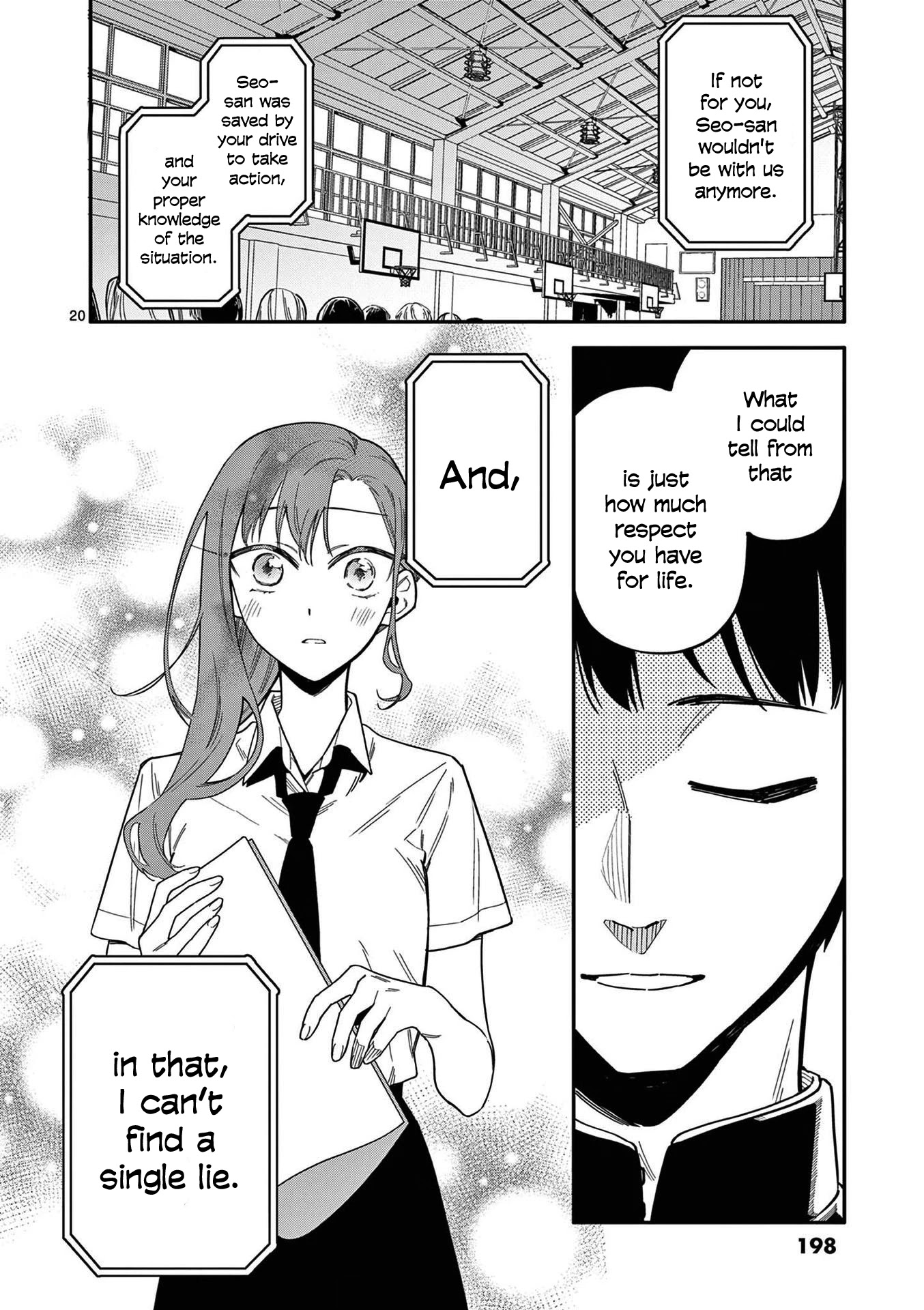 Liar Satsuki Can See Death Chapter 28 page 20 - Chapter 28: Commendation