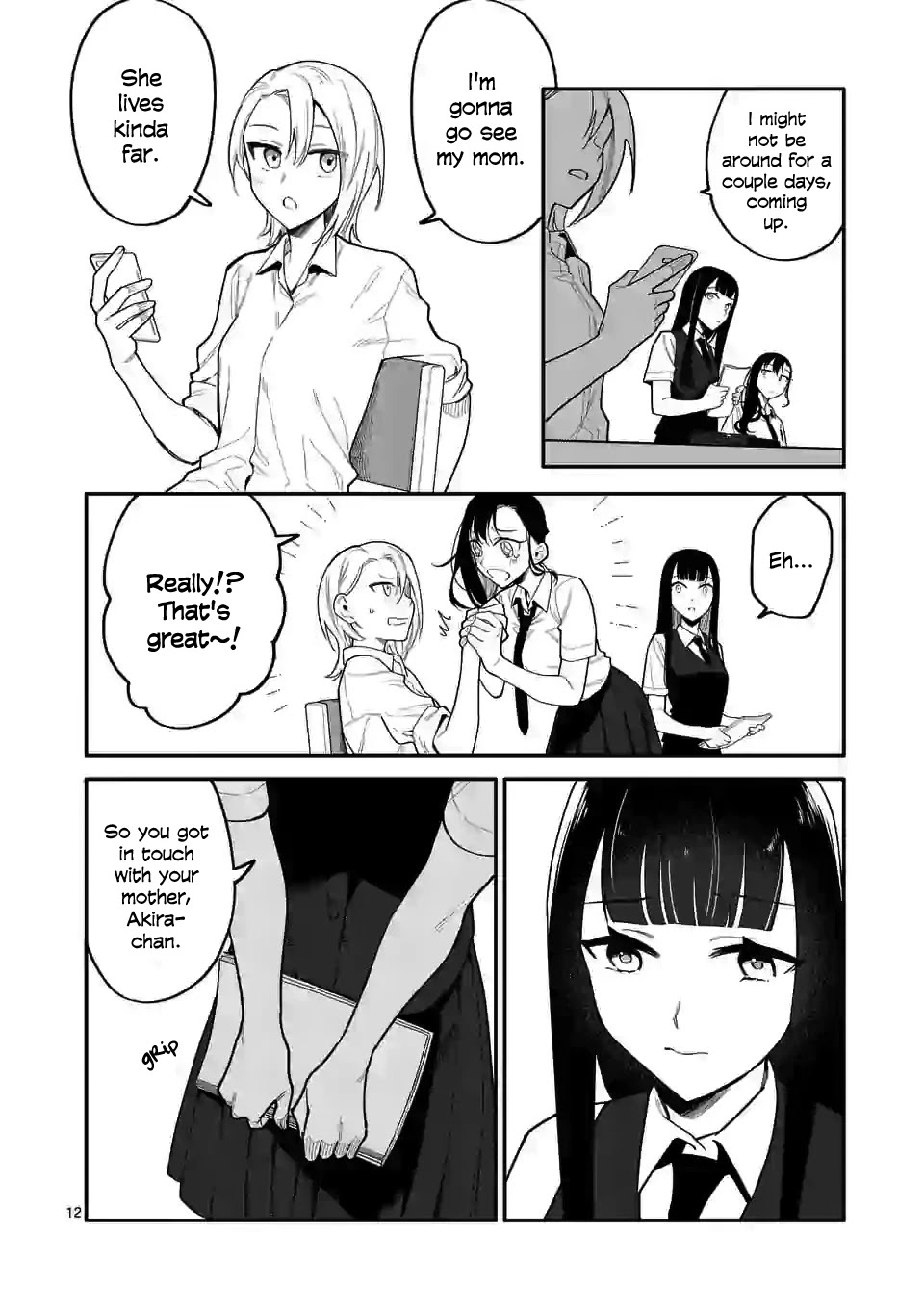 Liar Satsuki Can See Death Chapter 29 page 12 - Chapter 29: Pressure