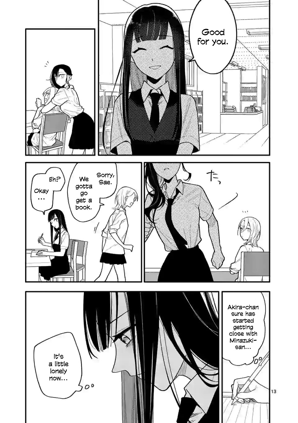 Liar Satsuki Can See Death Chapter 29 page 13 - Chapter 29: Pressure