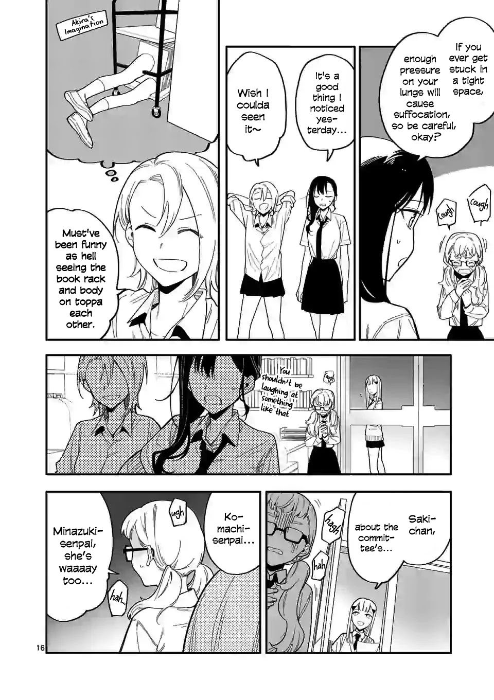 Liar Satsuki Can See Death Chapter 29 page 16 - Chapter 29: Pressure
