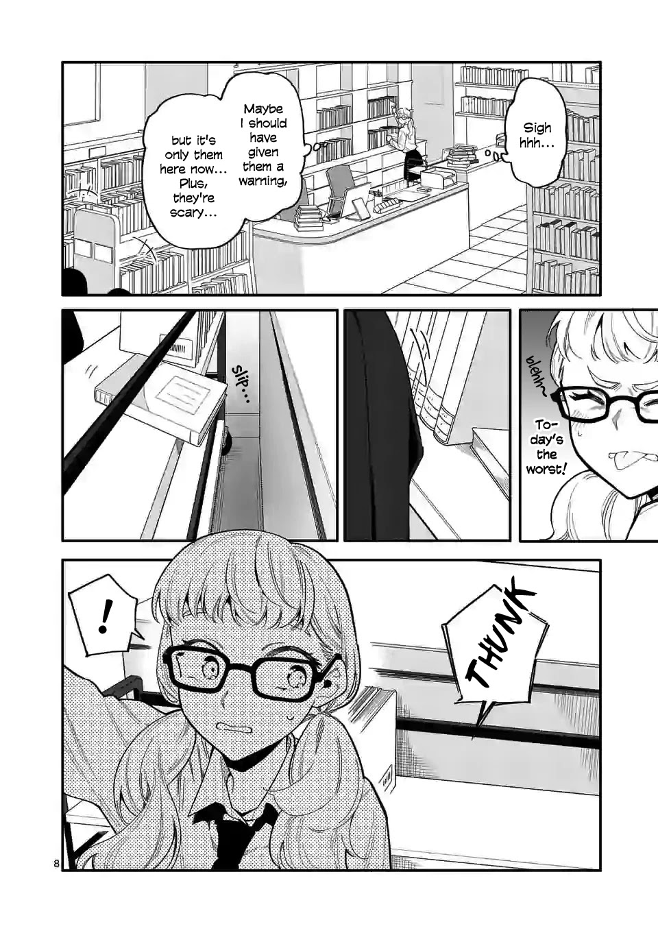 Liar Satsuki Can See Death Chapter 29 page 8 - Chapter 29: Pressure