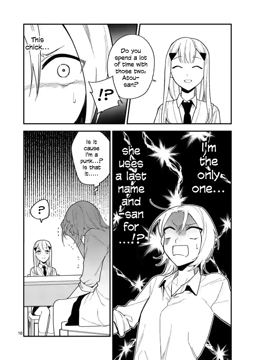Liar Satsuki Can See Death Chapter 30 page 10 - Chapter 30: Frenemies