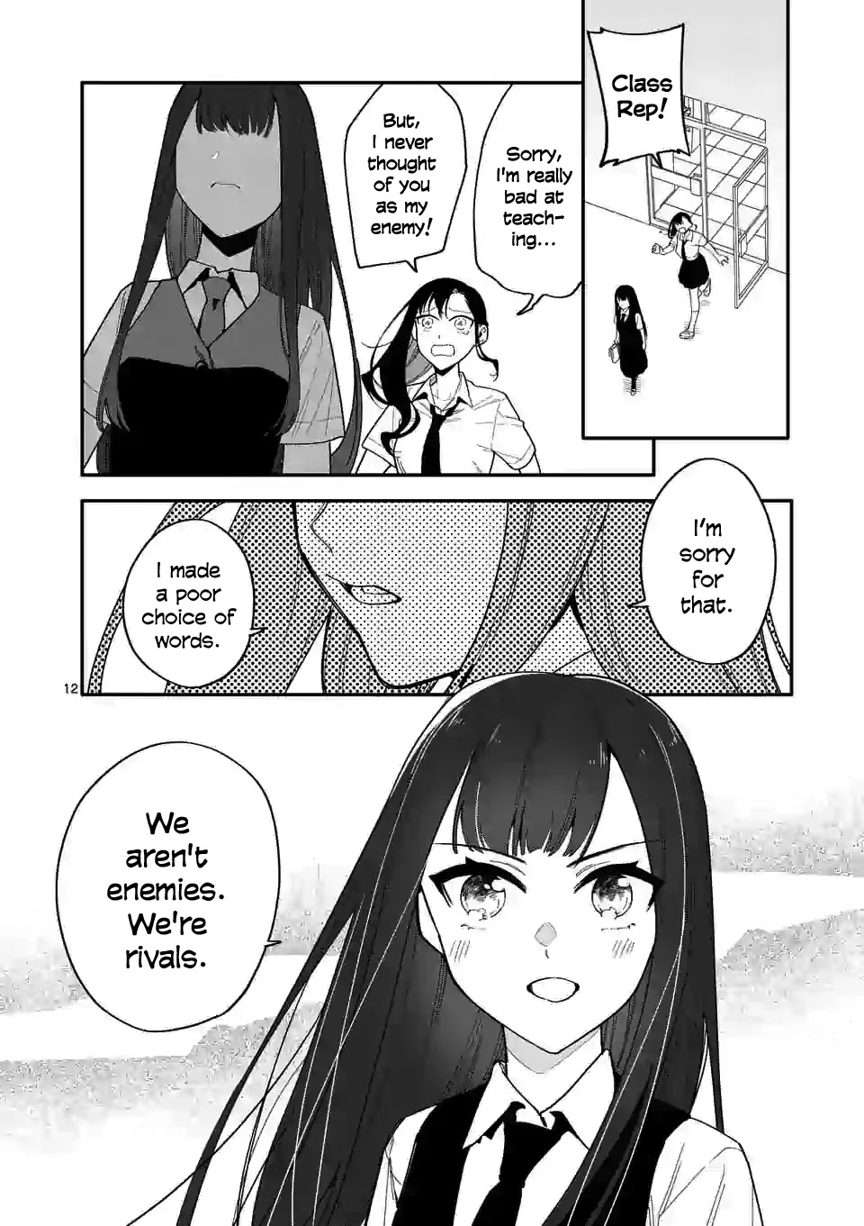 Liar Satsuki Can See Death Chapter 30 page 12 - Chapter 30: Frenemies