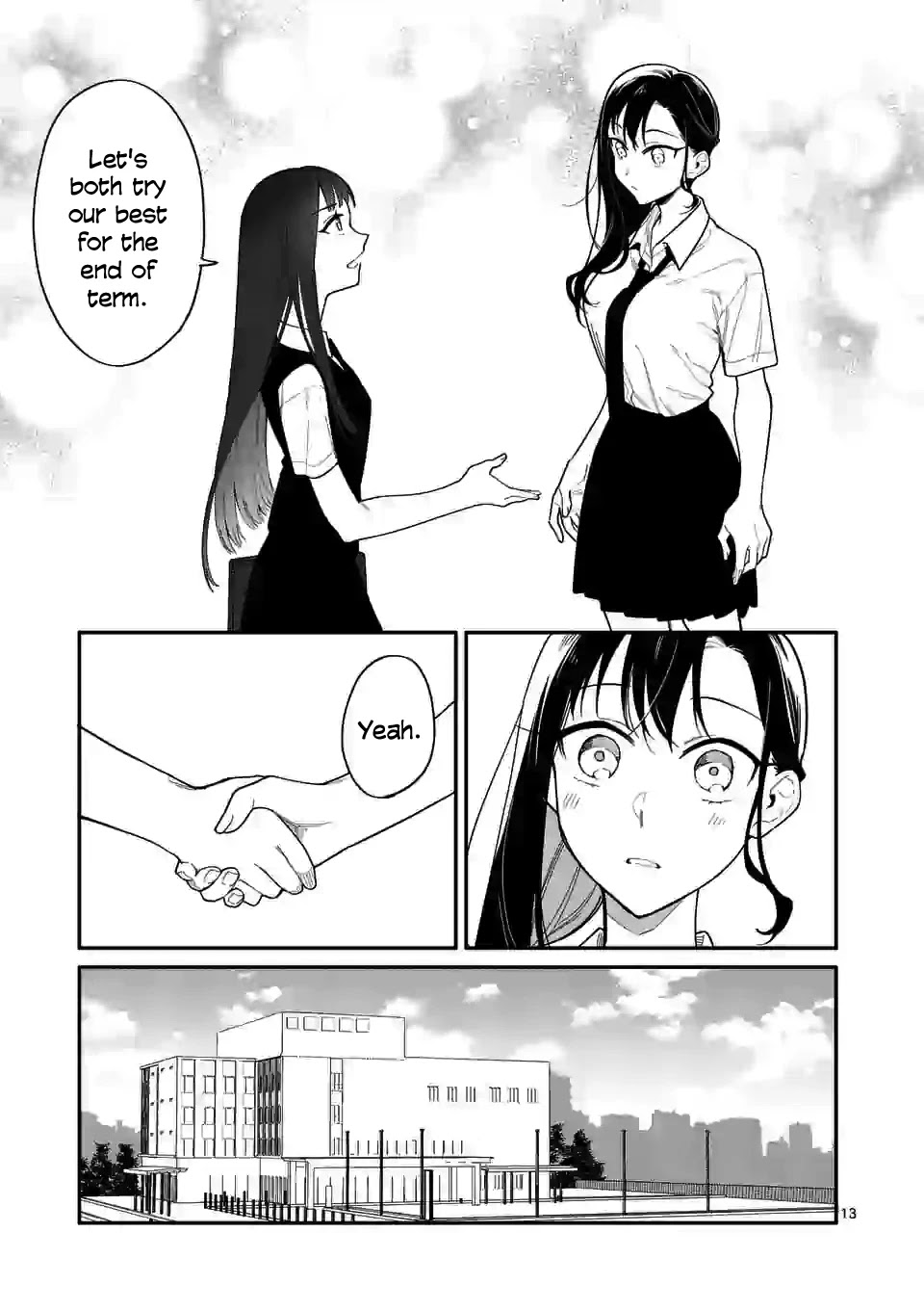 Liar Satsuki Can See Death Chapter 30 page 13 - Chapter 30: Frenemies