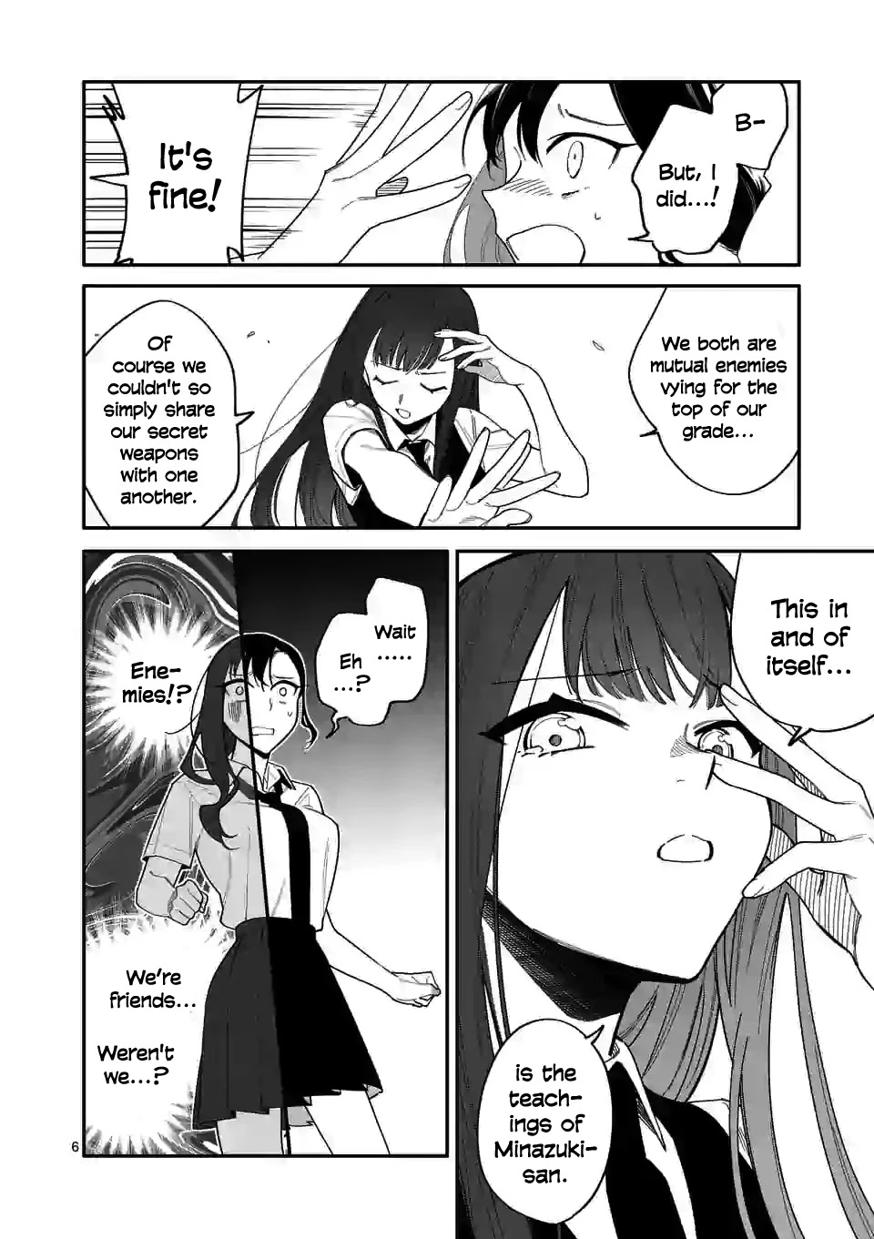 Liar Satsuki Can See Death Chapter 30 page 6 - Chapter 30: Frenemies