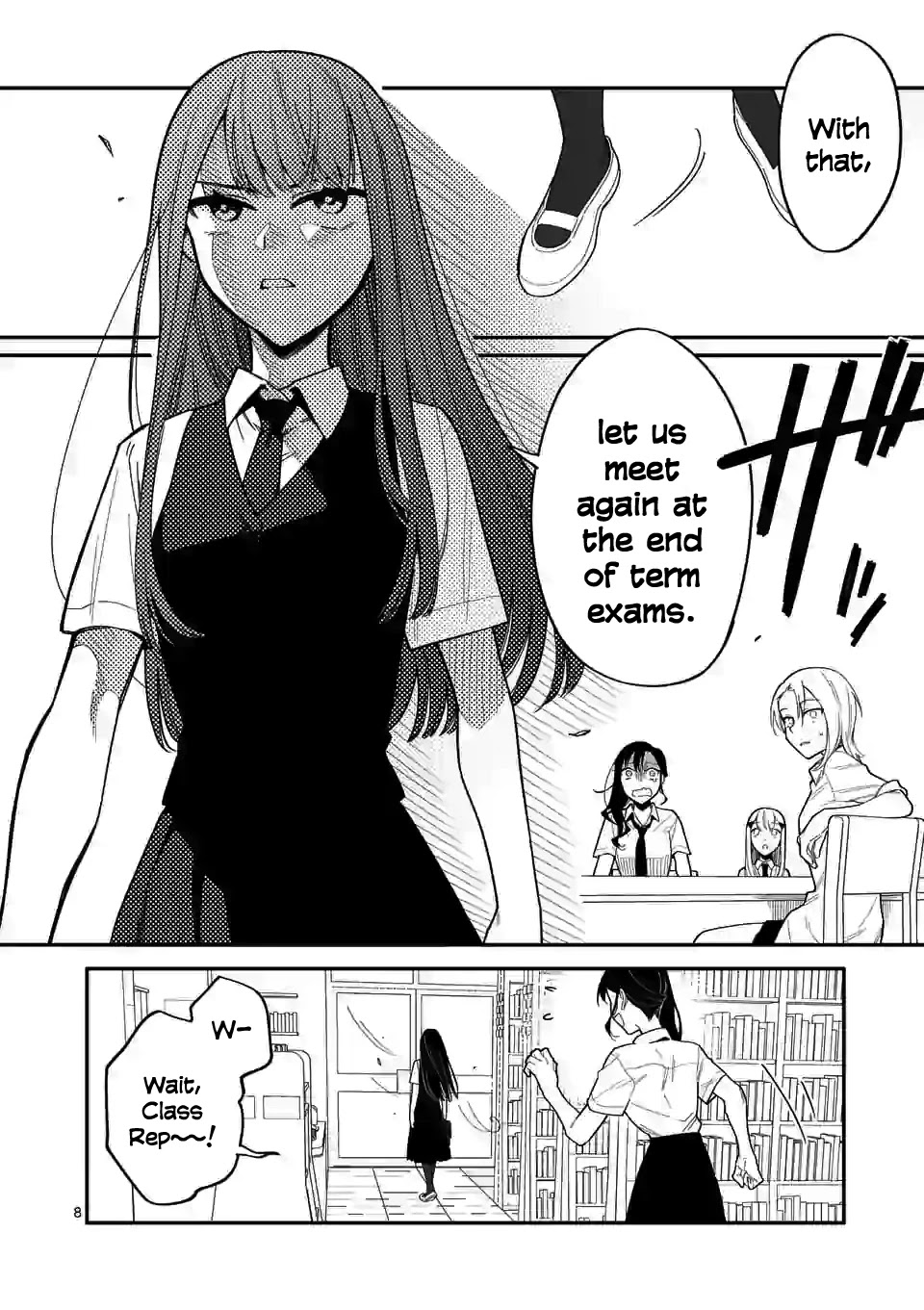Liar Satsuki Can See Death Chapter 30 page 8 - Chapter 30: Frenemies