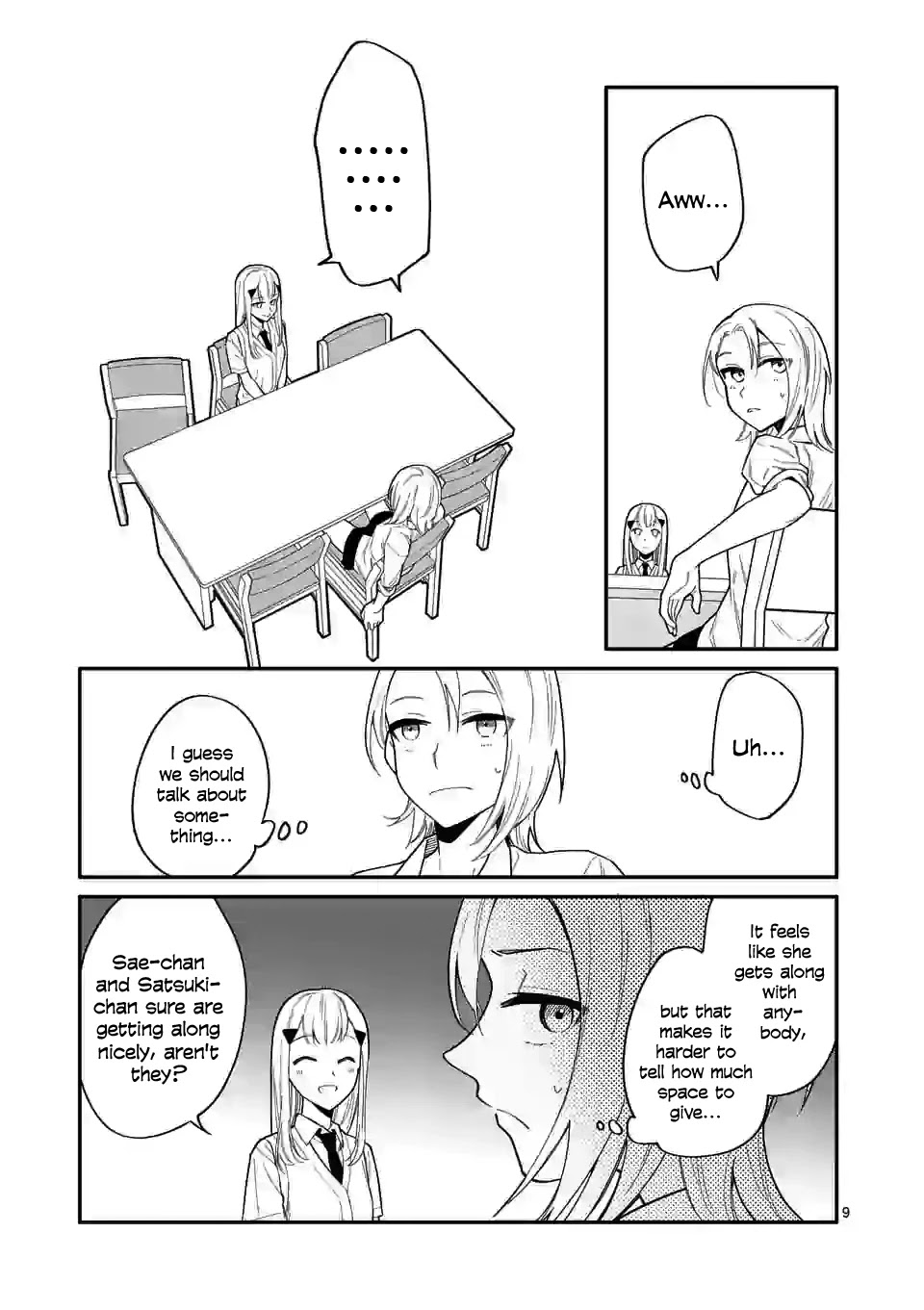 Liar Satsuki Can See Death Chapter 30 page 9 - Chapter 30: Frenemies