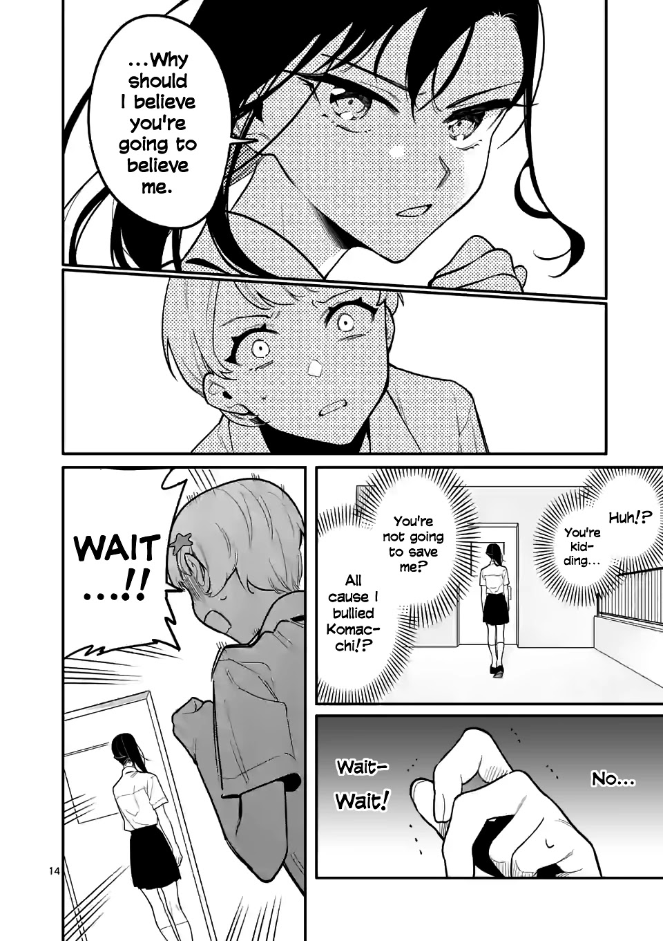Liar Satsuki Can See Death Chapter 32 page 14 - Chapter 32: Trust