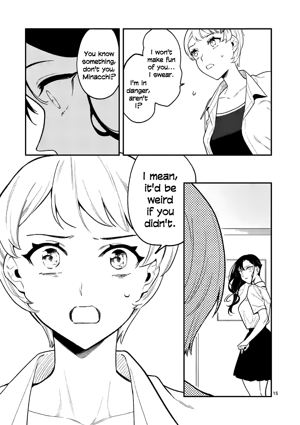 Liar Satsuki Can See Death Chapter 32 page 15 - Chapter 32: Trust