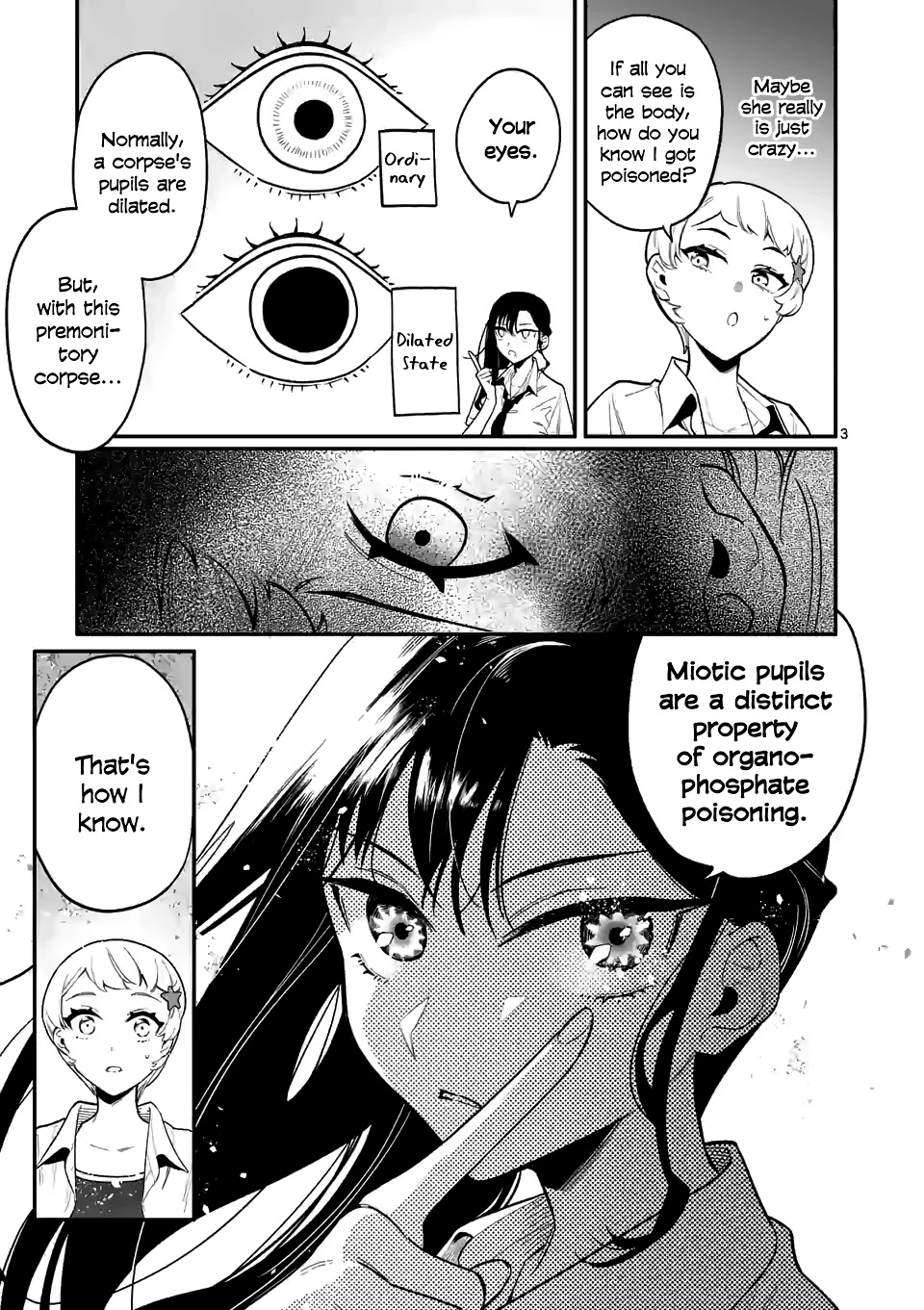 Liar Satsuki Can See Death Chapter 33 page 3 - Chapter 33: Two-Faced