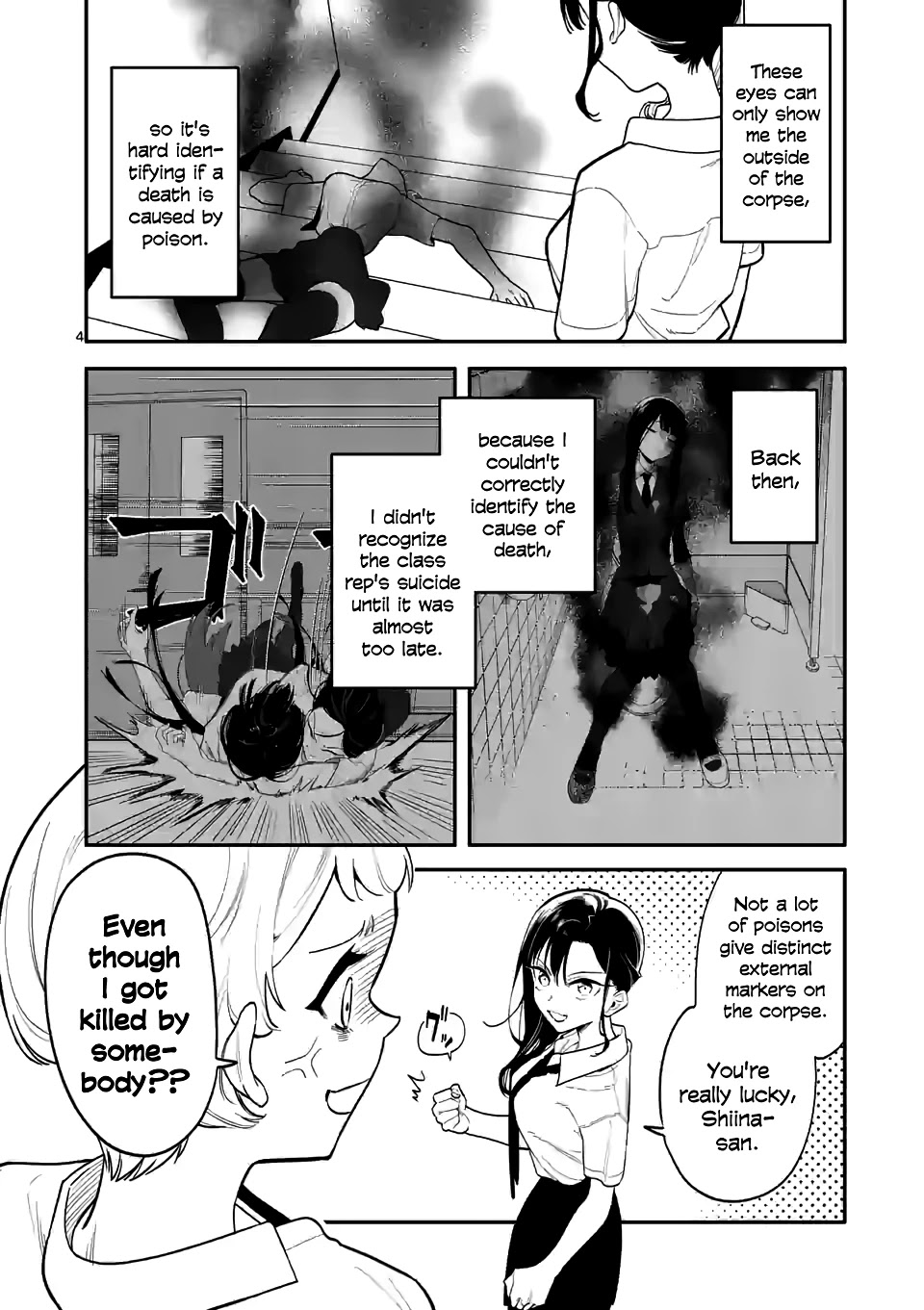 Liar Satsuki Can See Death Chapter 33 page 4 - Chapter 33: Two-Faced