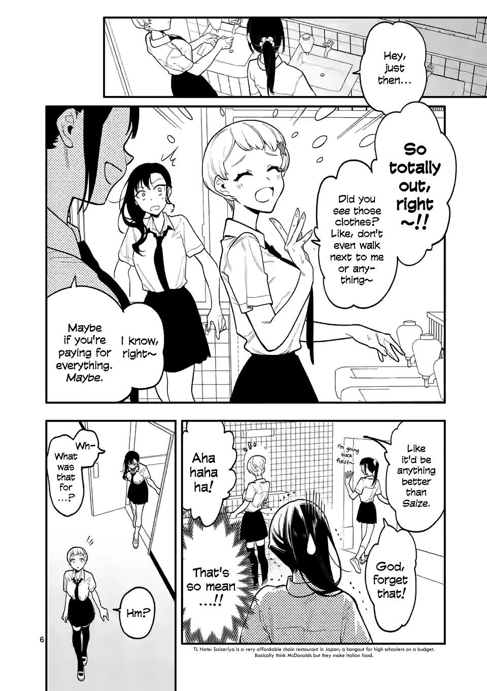 Liar Satsuki Can See Death Chapter 33 page 6 - Chapter 33: Two-Faced