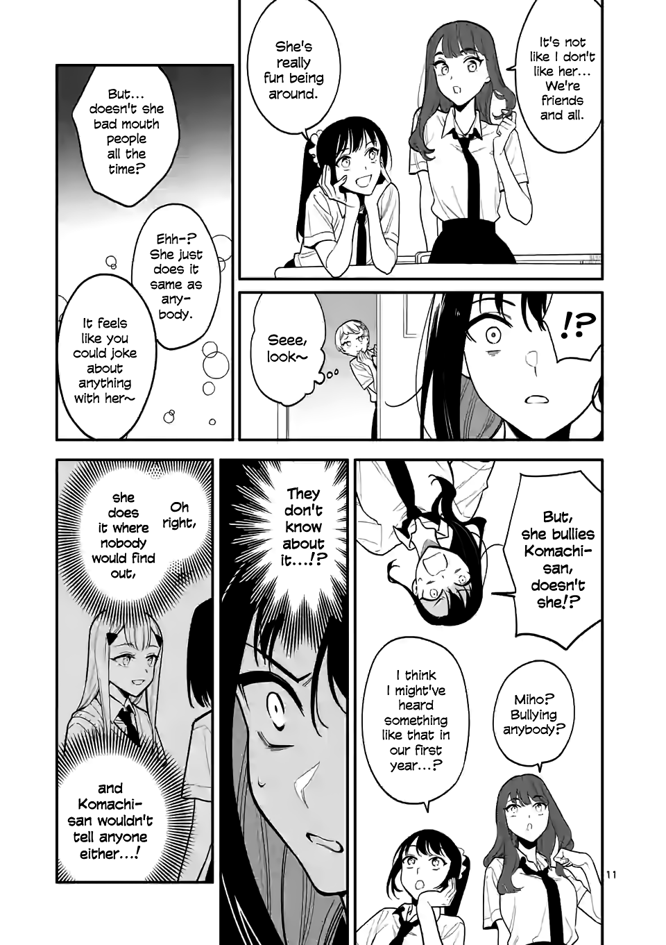 Liar Satsuki Can See Death Chapter 34 page 11 - Chapter 34: Fixation
