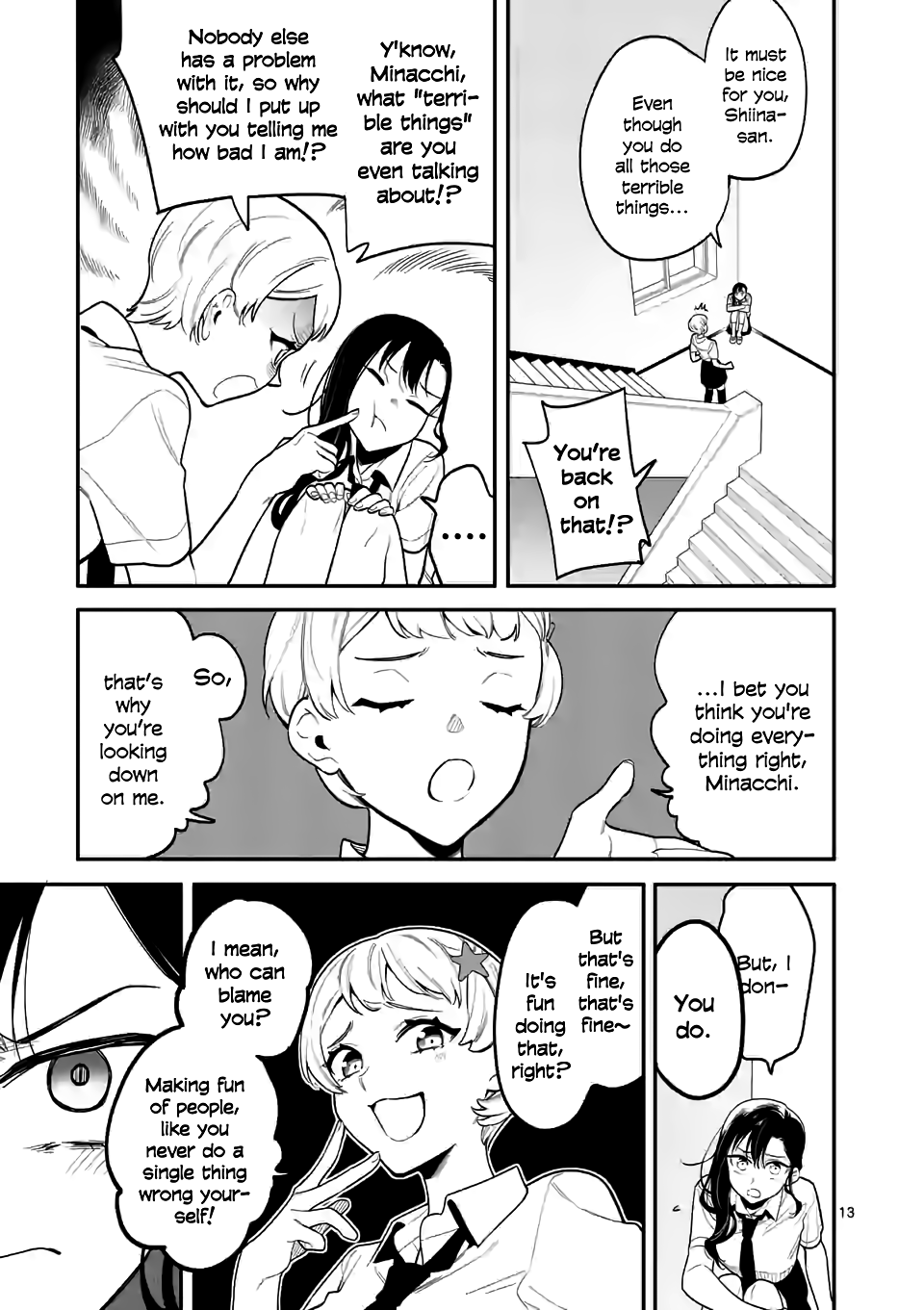 Liar Satsuki Can See Death Chapter 34 page 13 - Chapter 34: Fixation