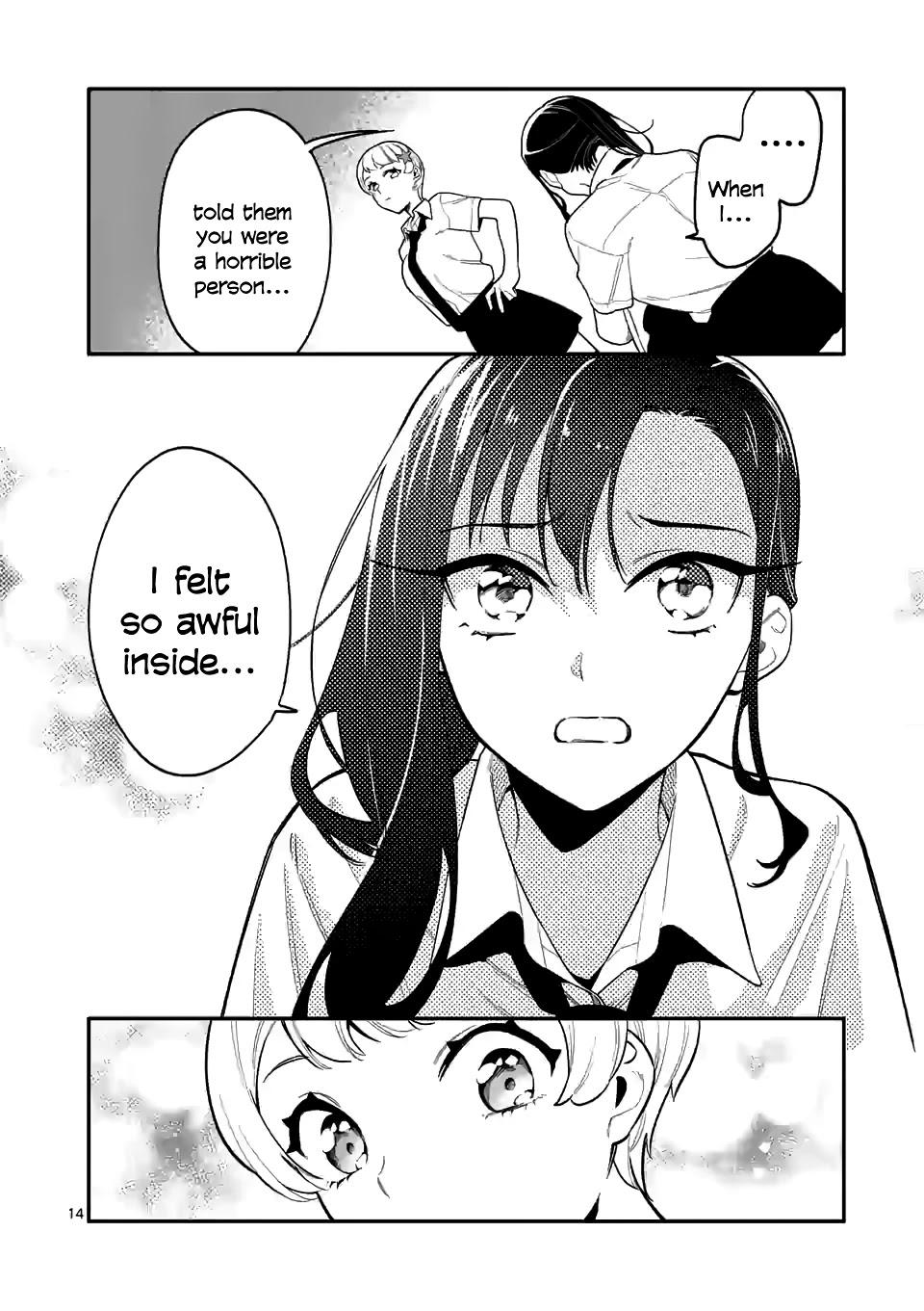 Liar Satsuki Can See Death Chapter 34 page 14 - Chapter 34: Fixation