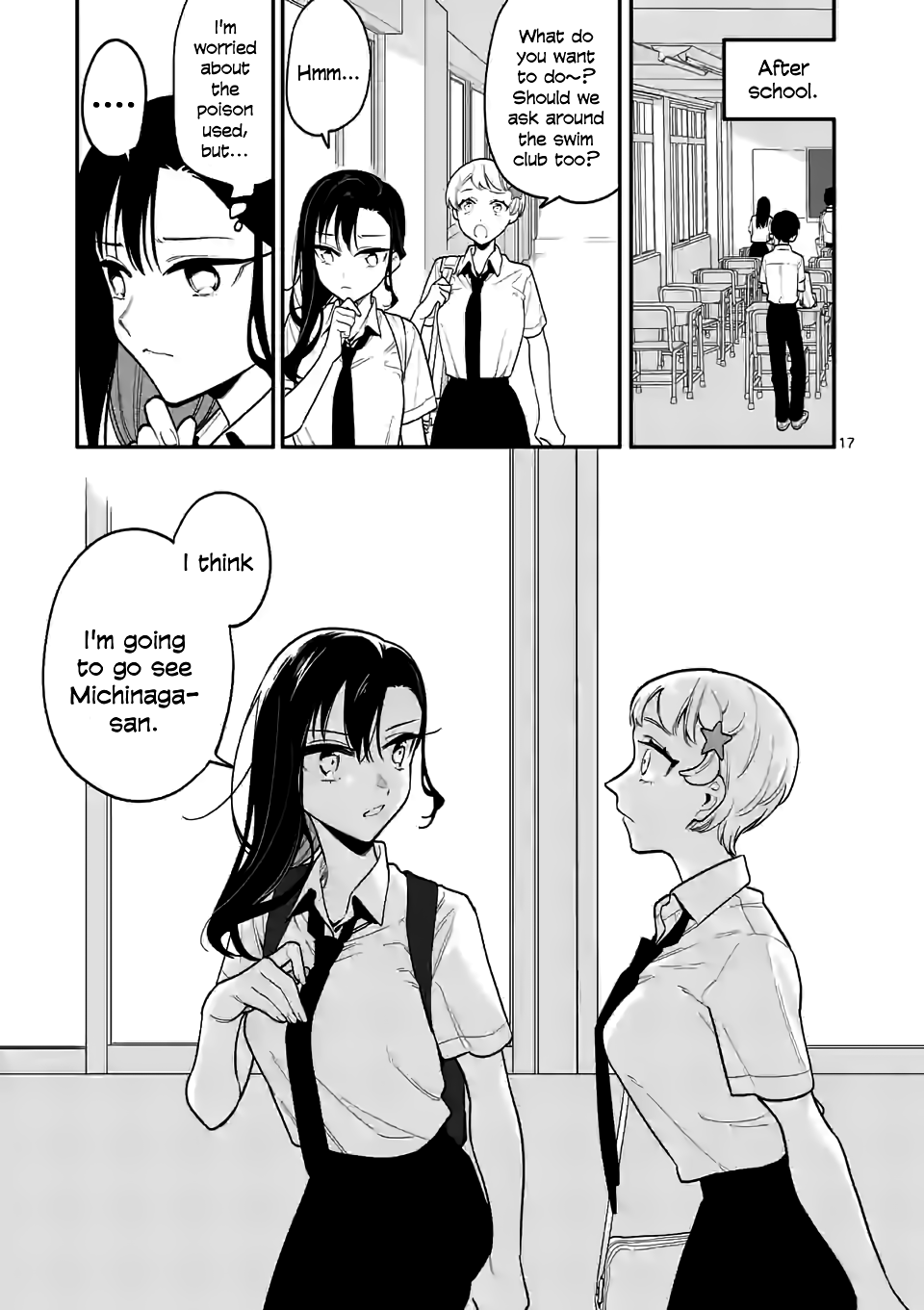 Liar Satsuki Can See Death Chapter 34 page 17 - Chapter 34: Fixation