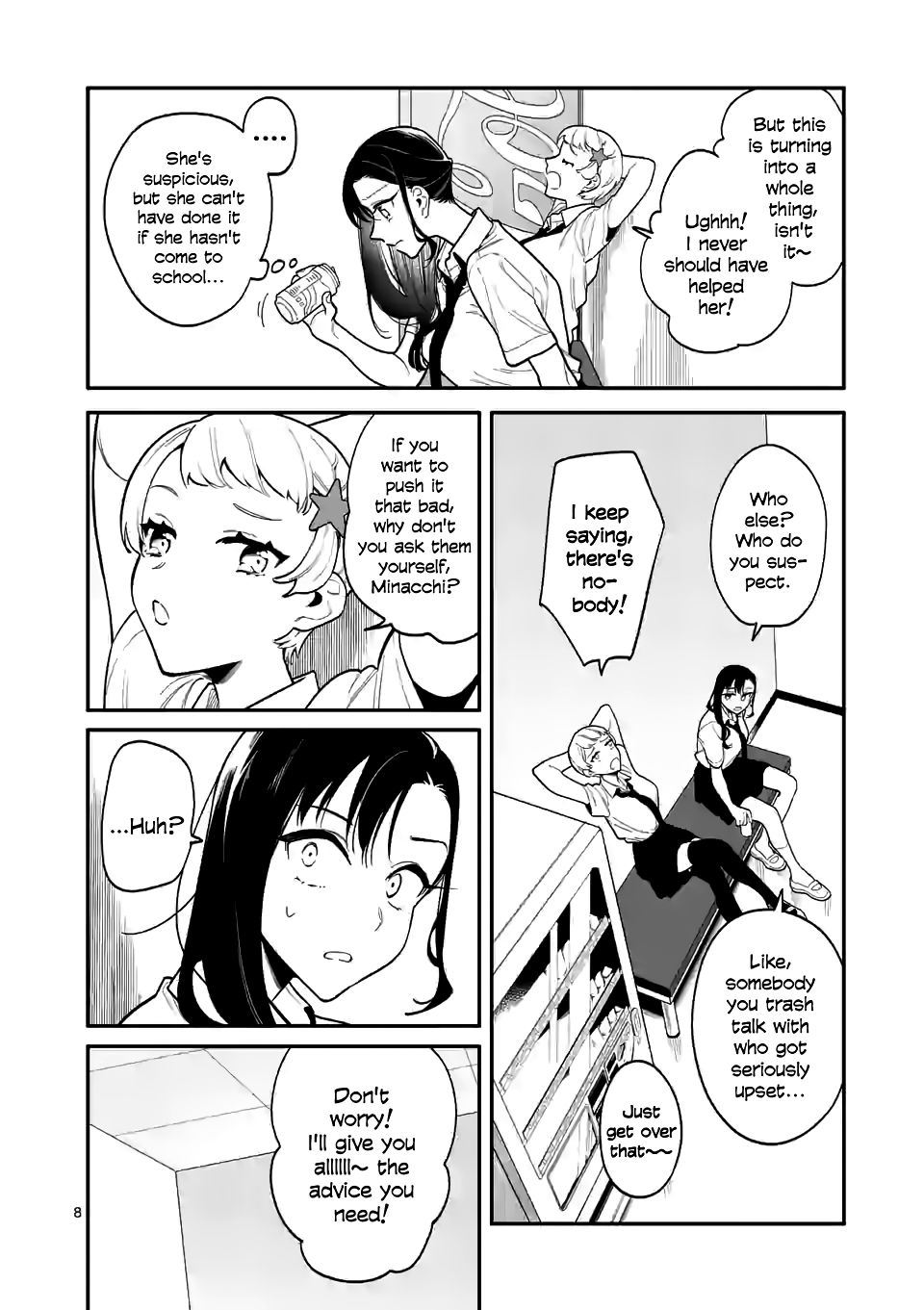 Liar Satsuki Can See Death Chapter 34 page 8 - Chapter 34: Fixation