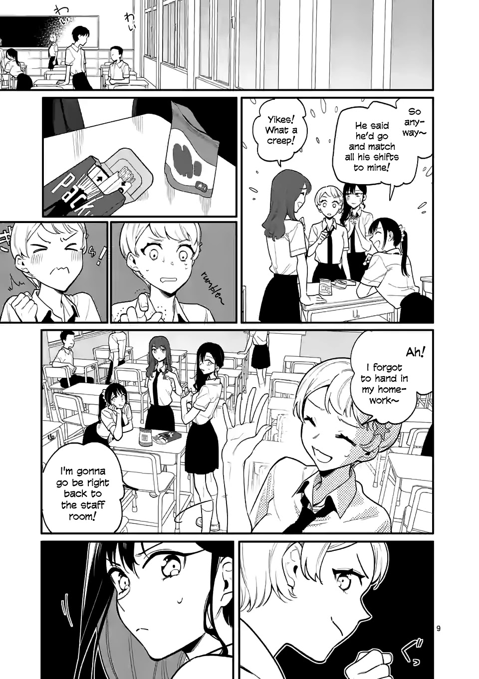 Liar Satsuki Can See Death Chapter 34 page 9 - Chapter 34: Fixation
