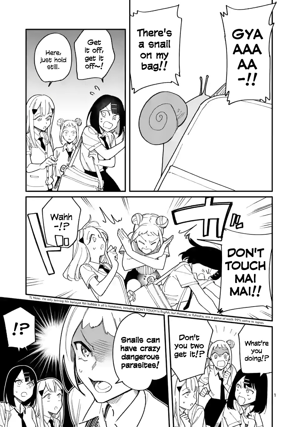 Liar Satsuki Can See Death Chapter 35.5 page 1 - Chapter 35.5: MangaONE Extras
