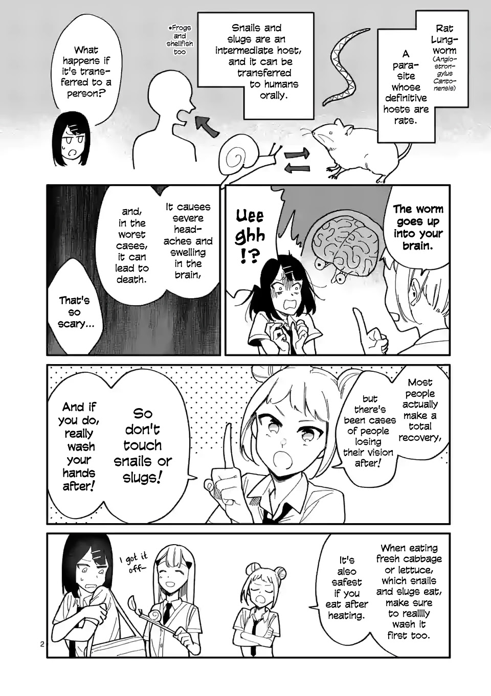 Liar Satsuki Can See Death Chapter 35.5 page 2 - Chapter 35.5: MangaONE Extras