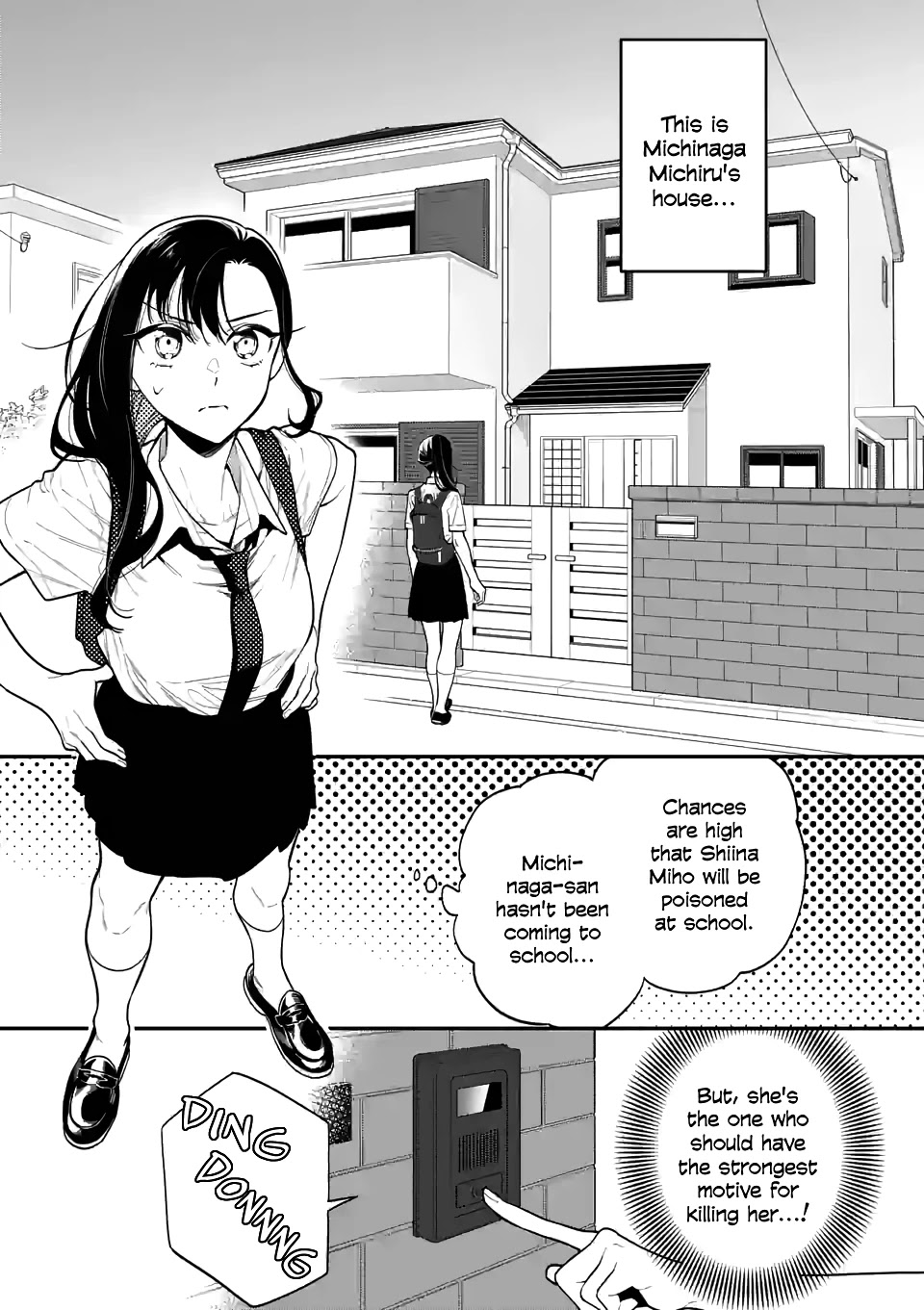 Liar Satsuki Can See Death Chapter 35 page 1 - Chapter 35: Visit