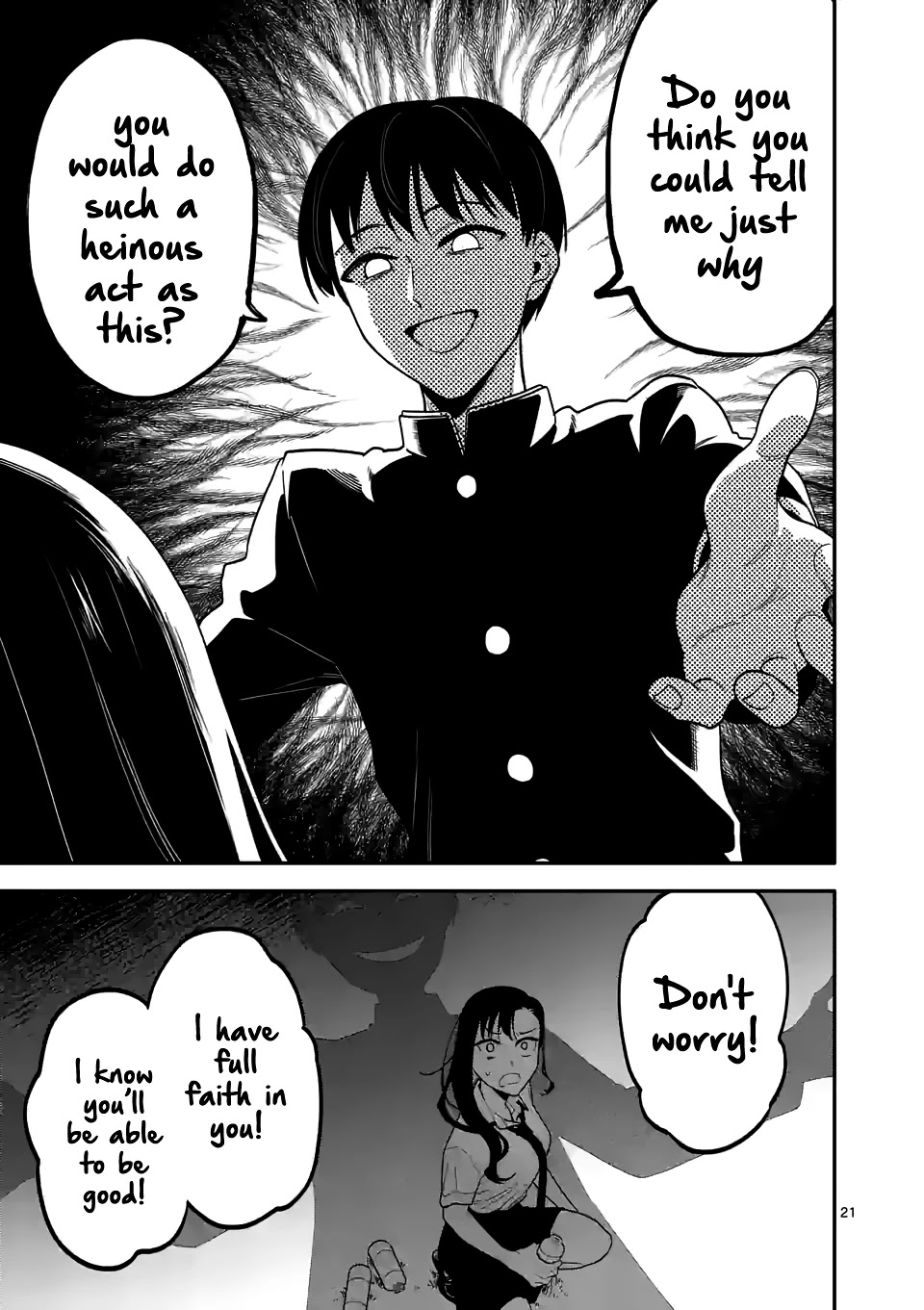 Liar Satsuki Can See Death Chapter 35 page 21 - Chapter 35: Visit