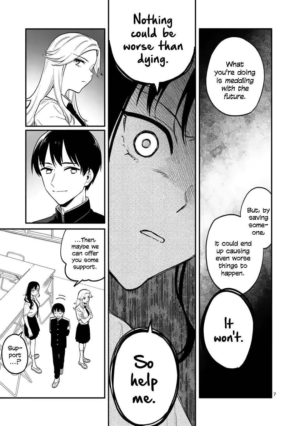 Liar Satsuki Can See Death Chapter 36 page 7 - Chapter 36: Playing Dirty