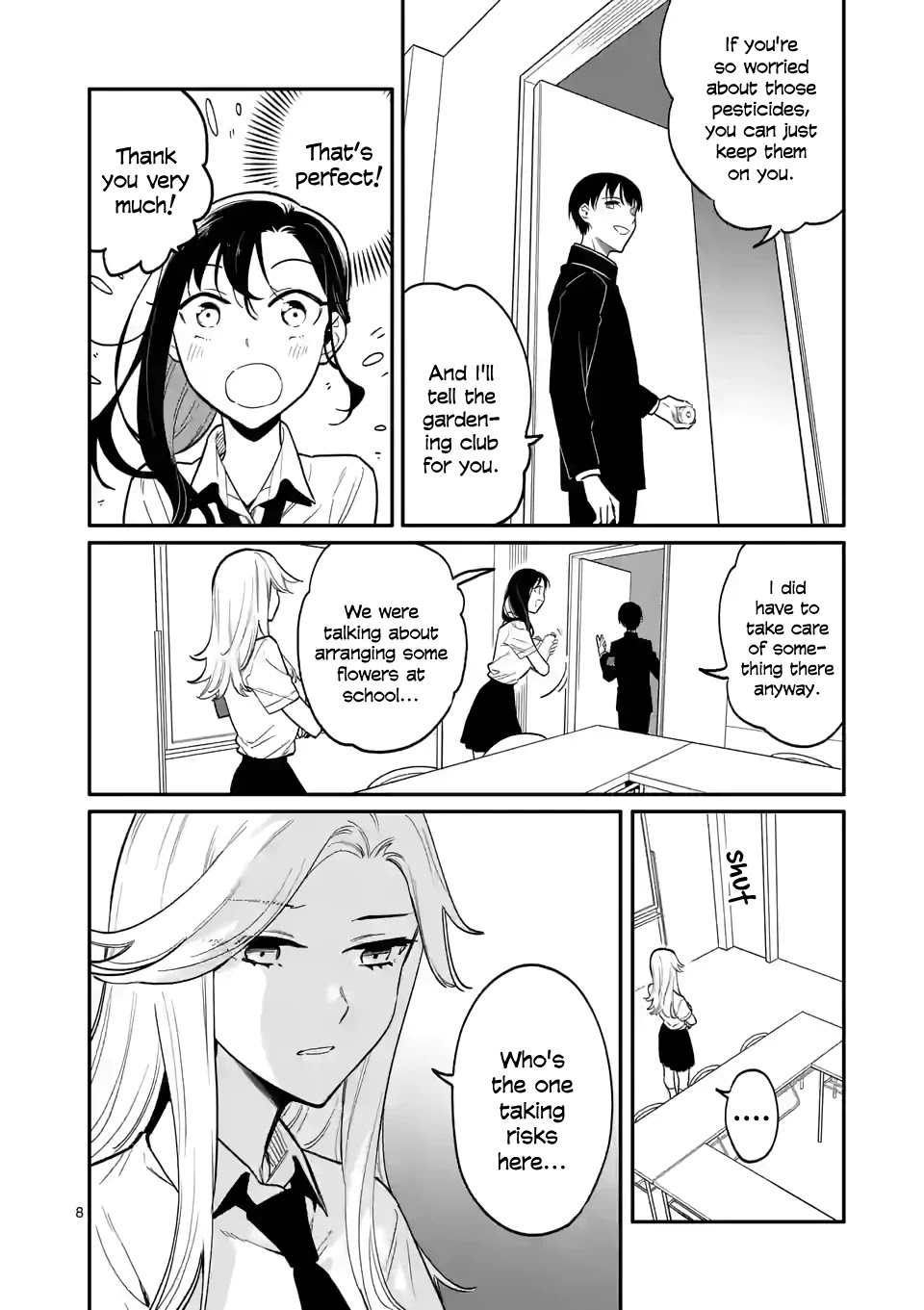 Liar Satsuki Can See Death Chapter 36 page 8 - Chapter 36: Playing Dirty
