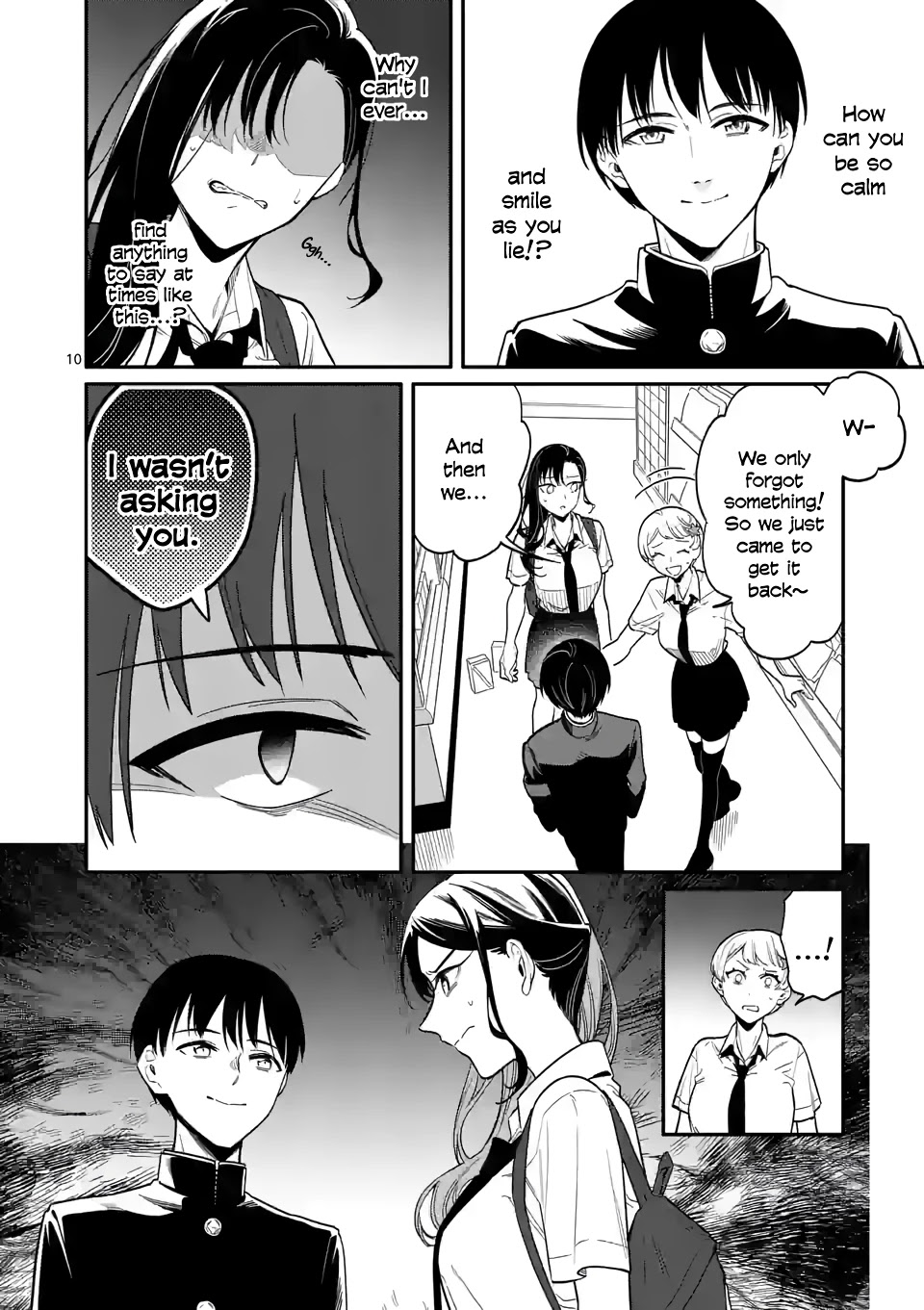 Liar Satsuki Can See Death Chapter 37 page 10 - Chapter 37: Taking Poison