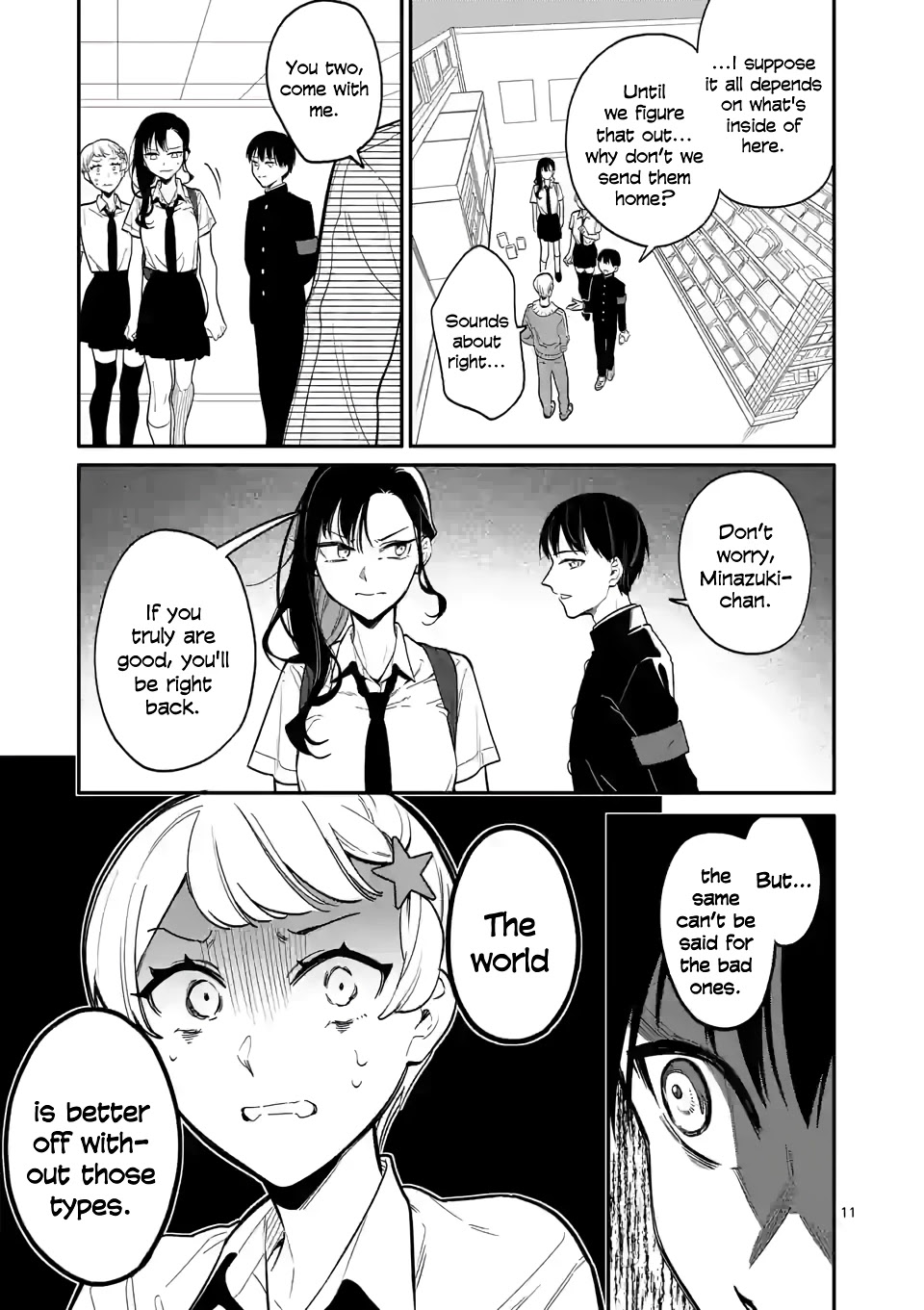 Liar Satsuki Can See Death Chapter 37 page 11 - Chapter 37: Taking Poison