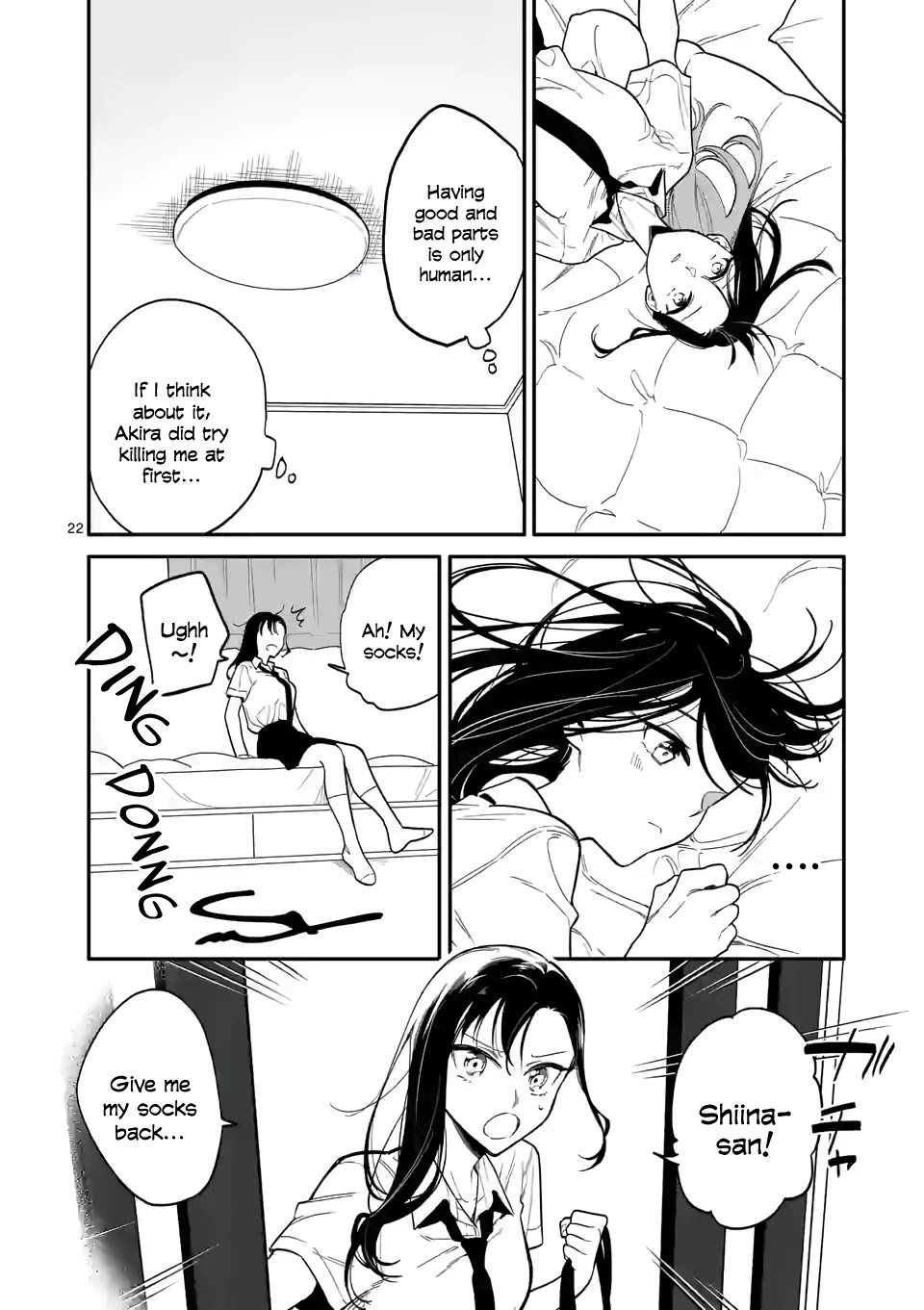 Liar Satsuki Can See Death Chapter 37 page 22 - Chapter 37: Taking Poison