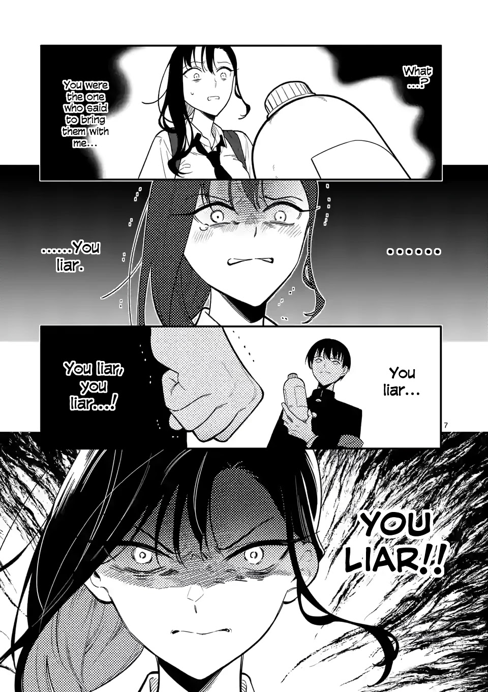 Liar Satsuki Can See Death Chapter 37 page 7 - Chapter 37: Taking Poison