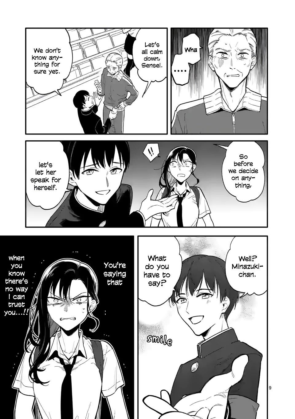Liar Satsuki Can See Death Chapter 37 page 9 - Chapter 37: Taking Poison