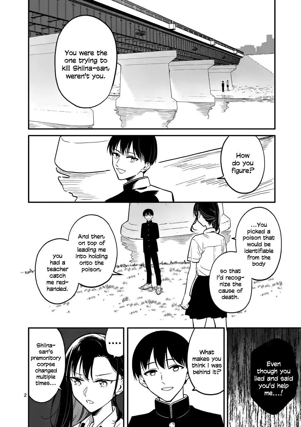 Liar Satsuki Can See Death Chapter 38 page 2 - Chapter 38: Poison Smoke