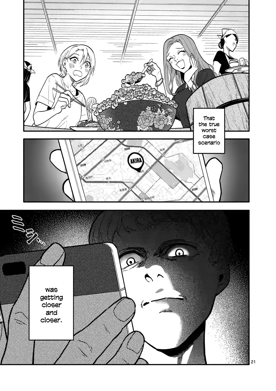 Liar Satsuki Can See Death Chapter 38 page 20 - Chapter 38: Poison Smoke