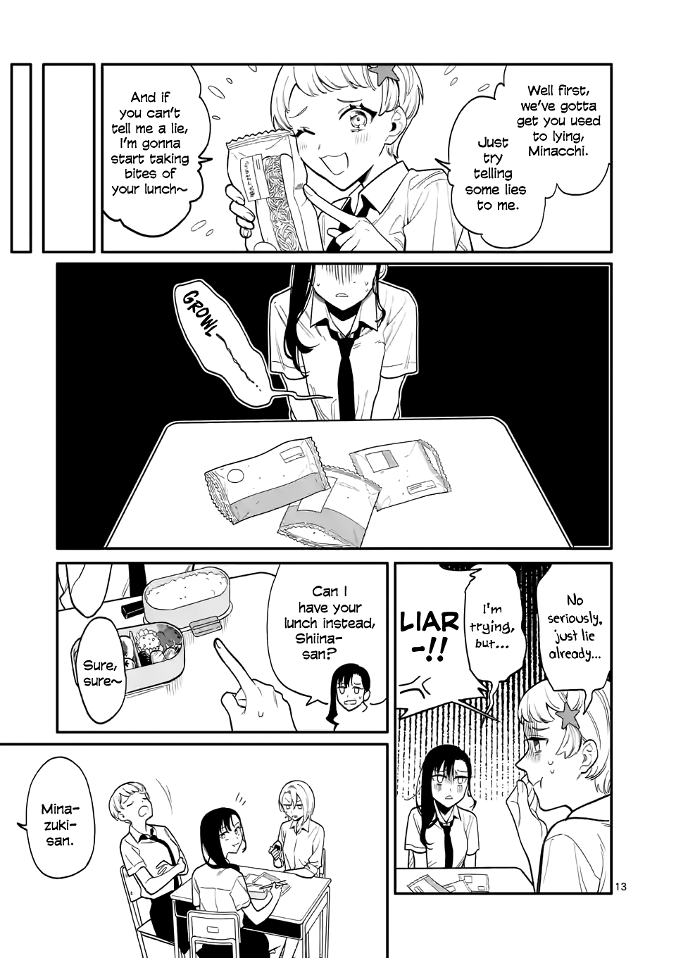 Liar Satsuki Can See Death Chapter 39 page 13 - Chapter 39: Homecoming
