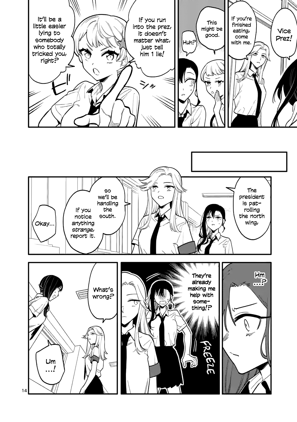 Liar Satsuki Can See Death Chapter 39 page 14 - Chapter 39: Homecoming