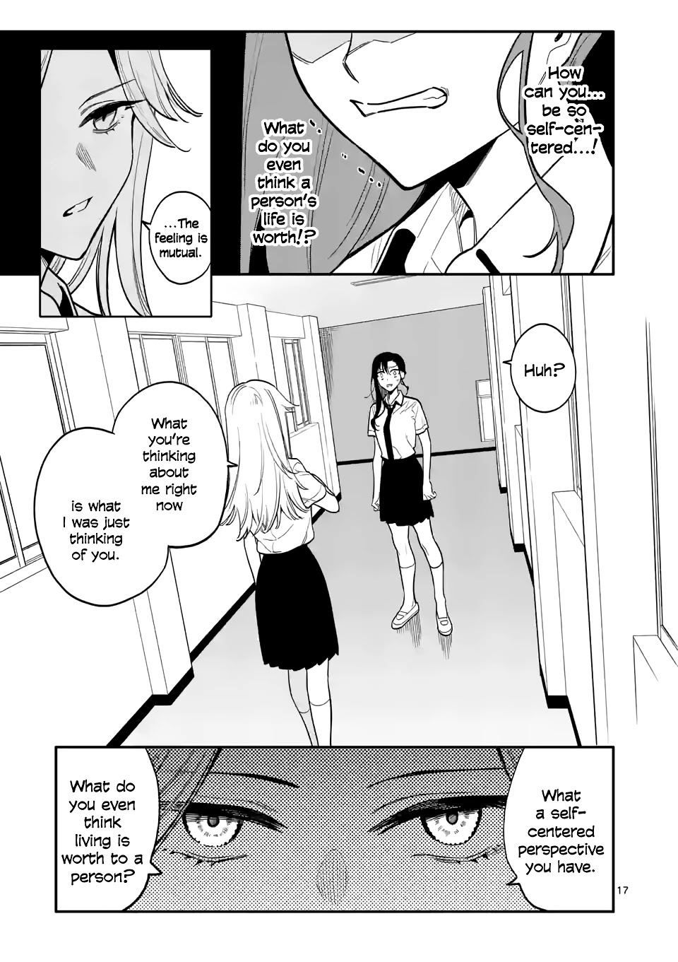 Liar Satsuki Can See Death Chapter 39 page 17 - Chapter 39: Homecoming