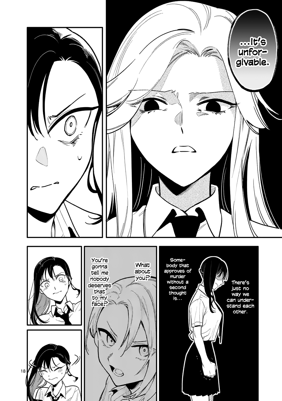 Liar Satsuki Can See Death Chapter 39 page 18 - Chapter 39: Homecoming