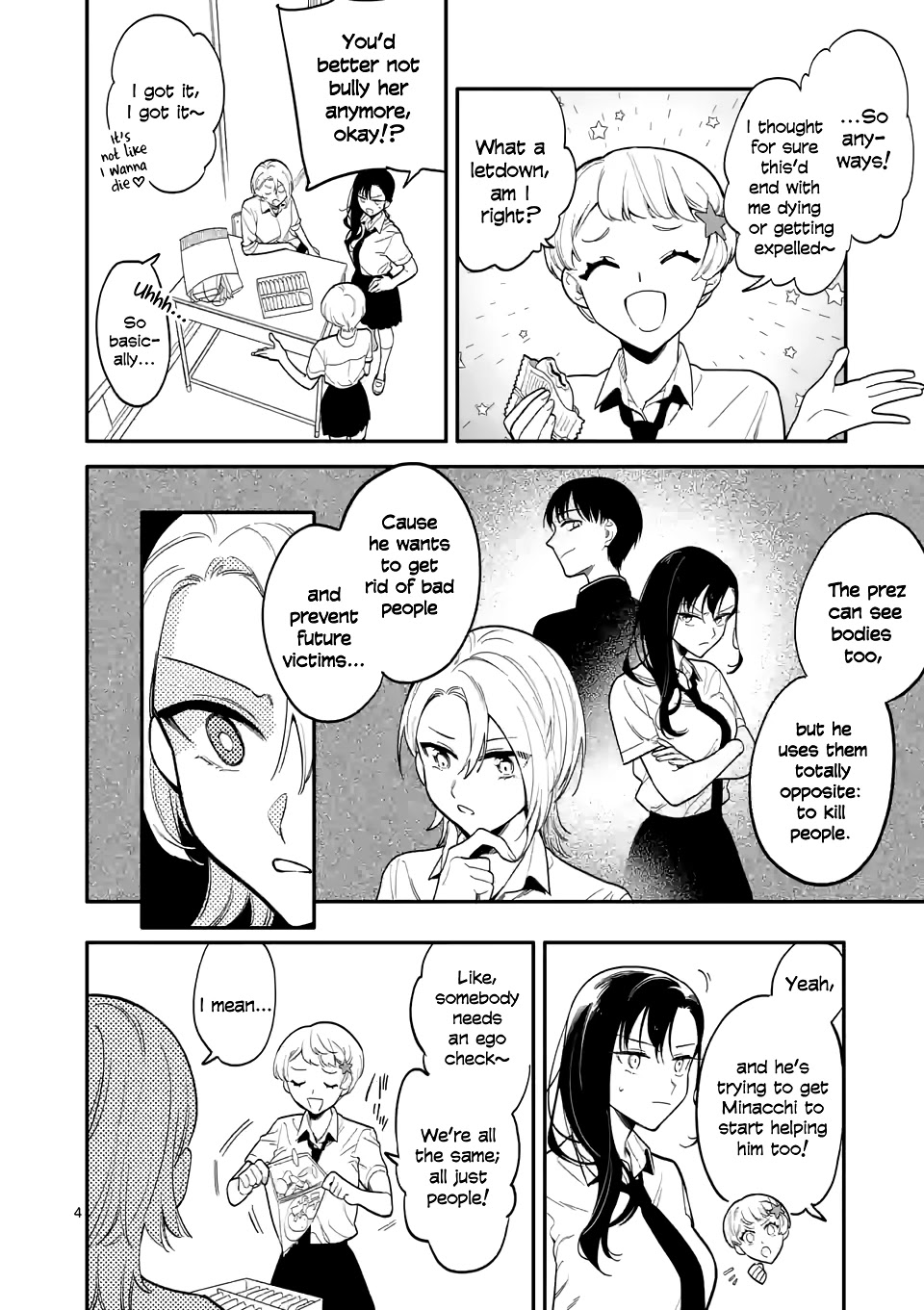 Liar Satsuki Can See Death Chapter 39 page 4 - Chapter 39: Homecoming