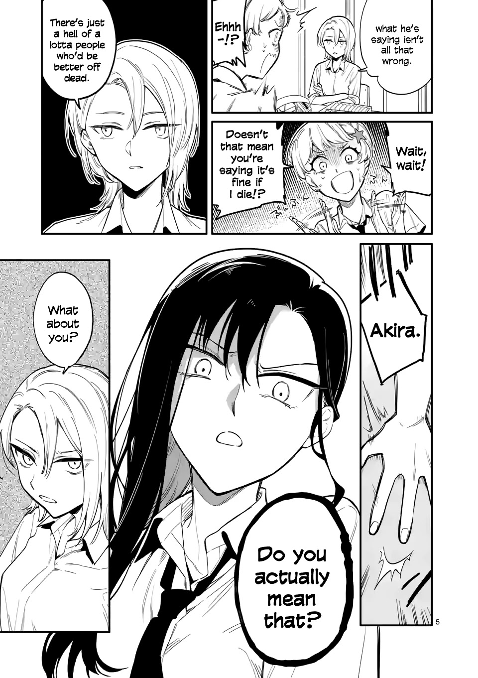Liar Satsuki Can See Death Chapter 39 page 5 - Chapter 39: Homecoming