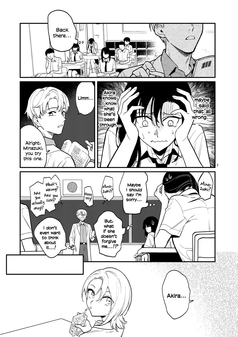 Liar Satsuki Can See Death Chapter 39 page 7 - Chapter 39: Homecoming