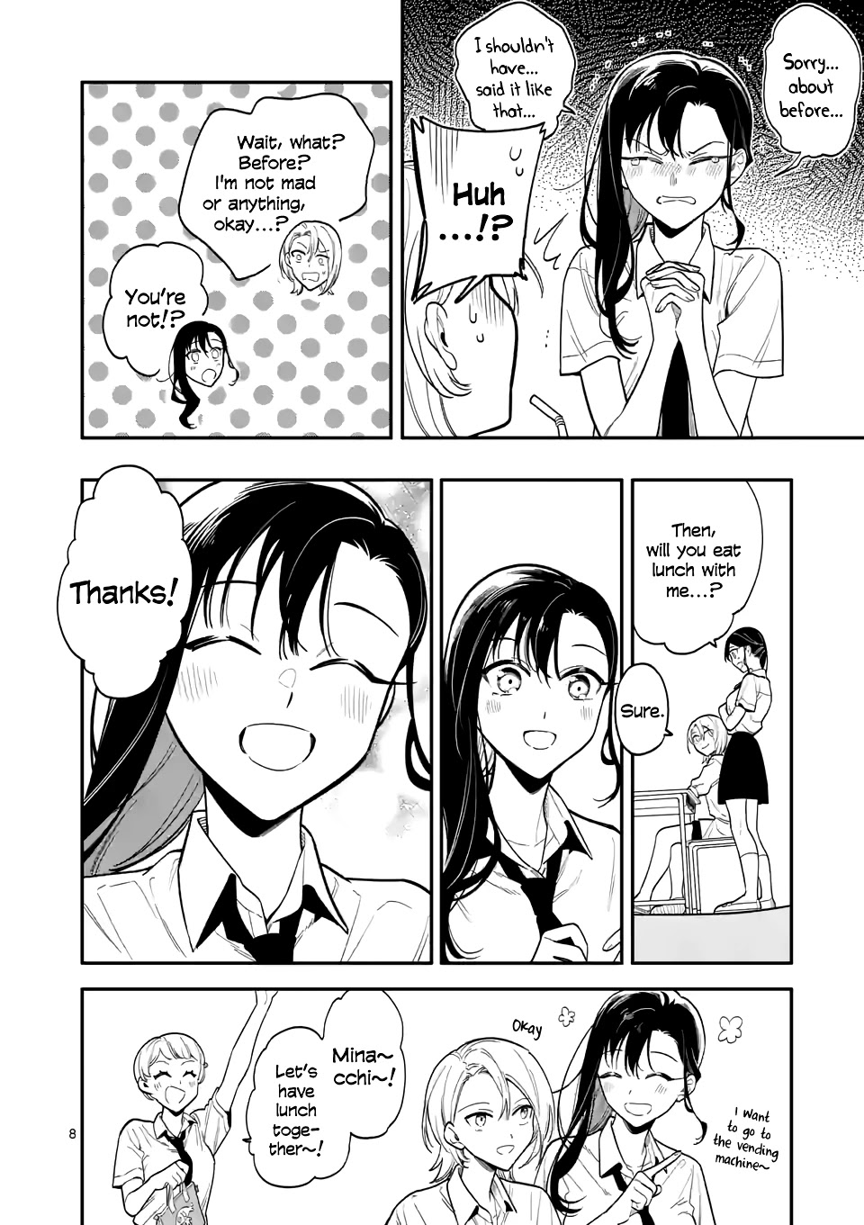 Liar Satsuki Can See Death Chapter 39 page 8 - Chapter 39: Homecoming
