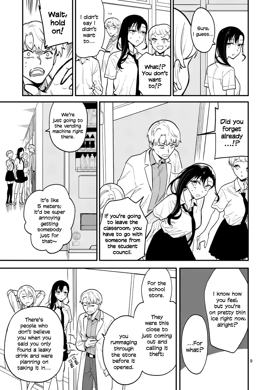 Liar Satsuki Can See Death Chapter 39 page 9 - Chapter 39: Homecoming