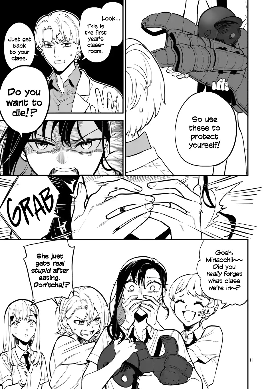 Liar Satsuki Can See Death Chapter 40 page 11 - Chapter 40: Clash (1)